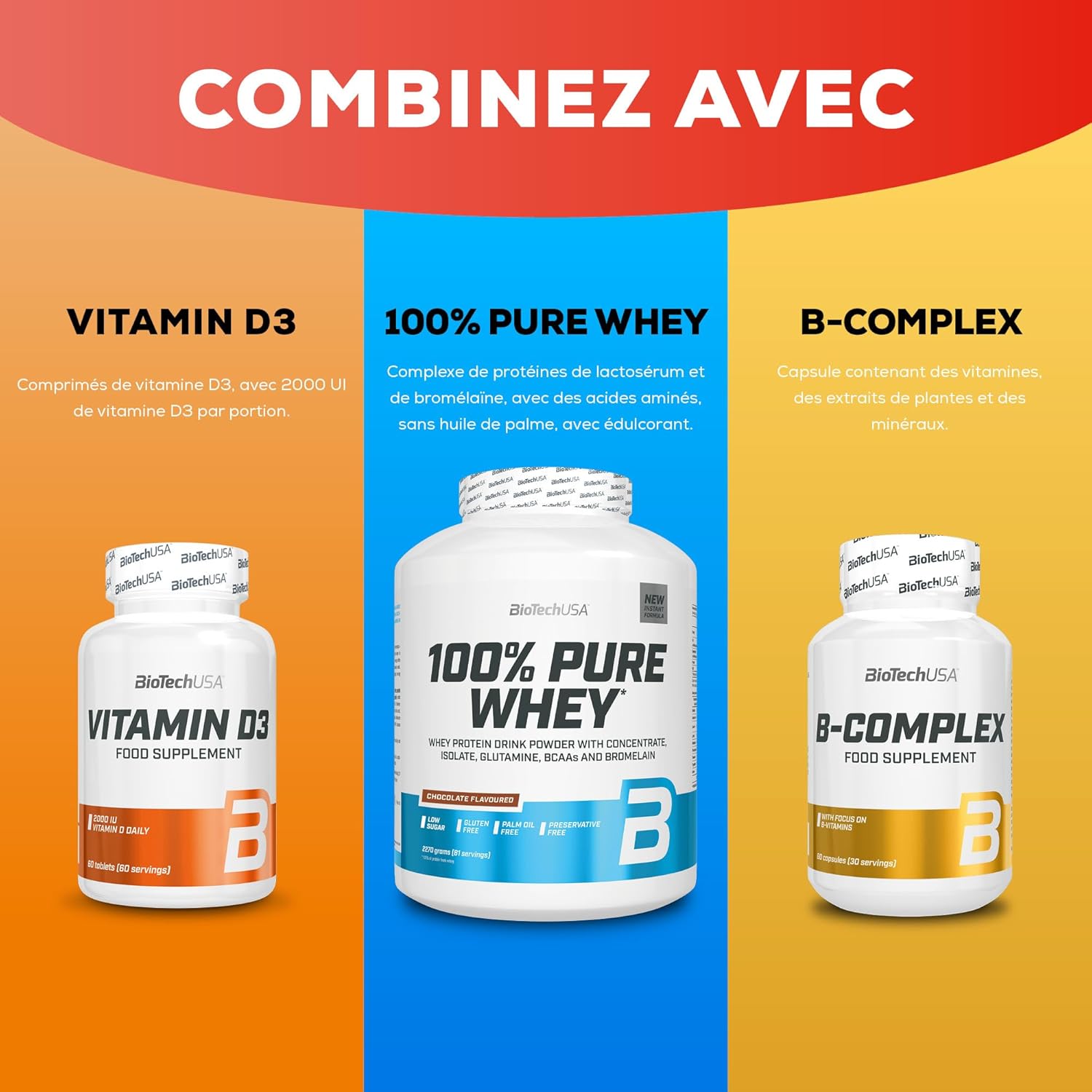 BioTechUSA Iron Professional | Organic Iron Gluconate with Vitamin C | B12 & Folate | Vegan Supplement | For Men, Women, Athletes, 50+ | Improved Absorption | 60 Tablets - Image 8