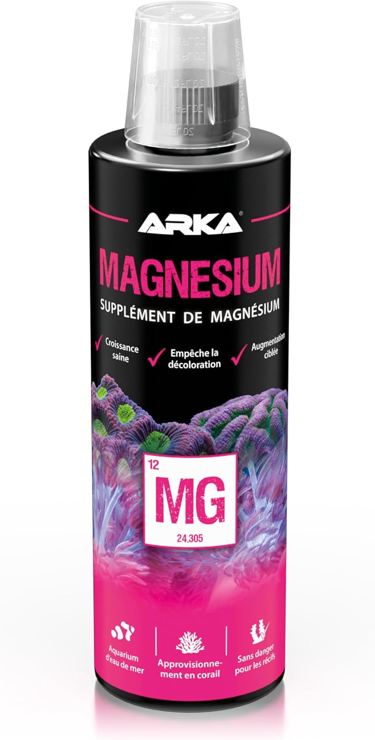 ARKA Magnesium - Very Pure Magnesium Supplement for Corals in Seawater Aquariums, Promotes Healthy Growth and Ecosystem Stability - Image 2