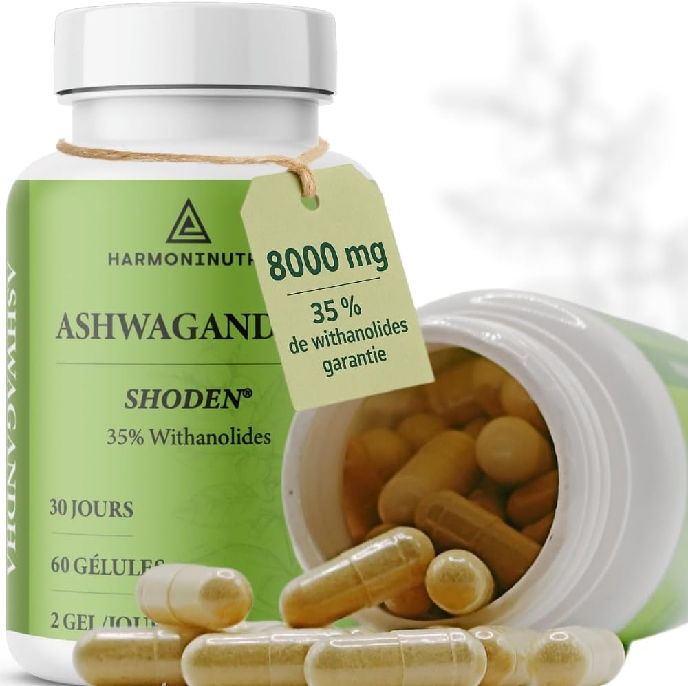 Ashwagandha 40:1 Extra Strong 8000 mg/day will REDUCE CORTISOL & TOTAL RELAXATION | EASY TO SWALLOW | Adaptogene plant, for quality adult sleep and help regain your serenity - Image 2