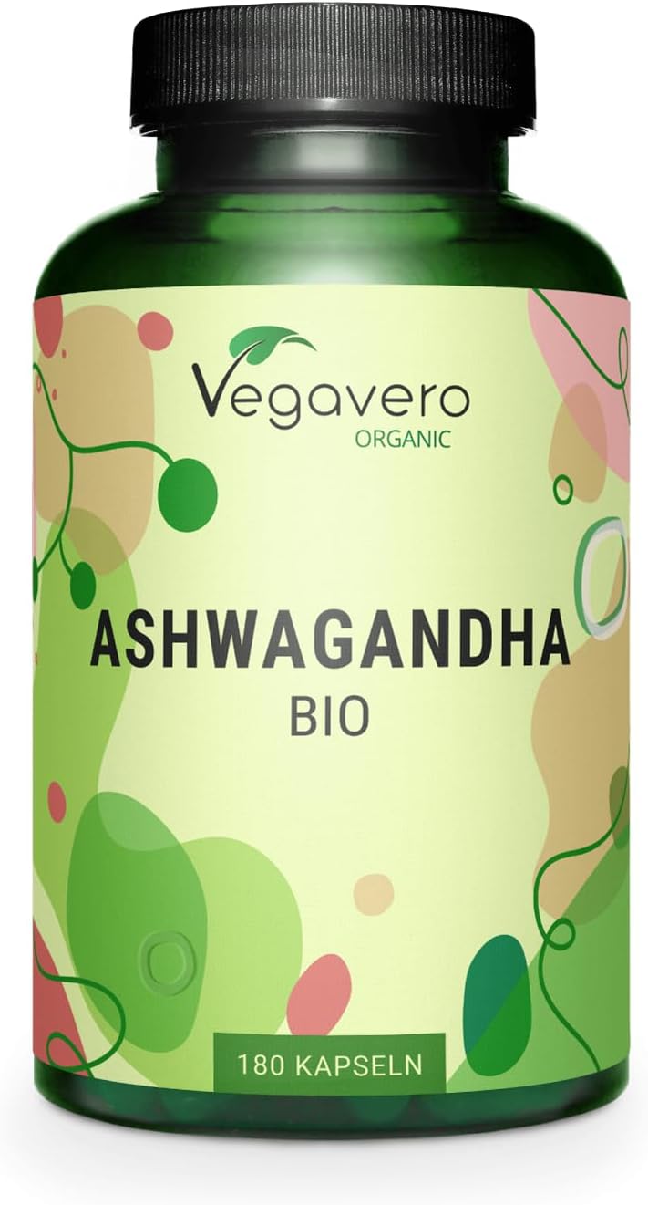 Ashwagandha BIO | Extra Strength: 2010 mg per Serving | 180 Vegan Capsules | Premium Quality: No Additives & Standardized in Withanolides | Vegavero® - Image 2