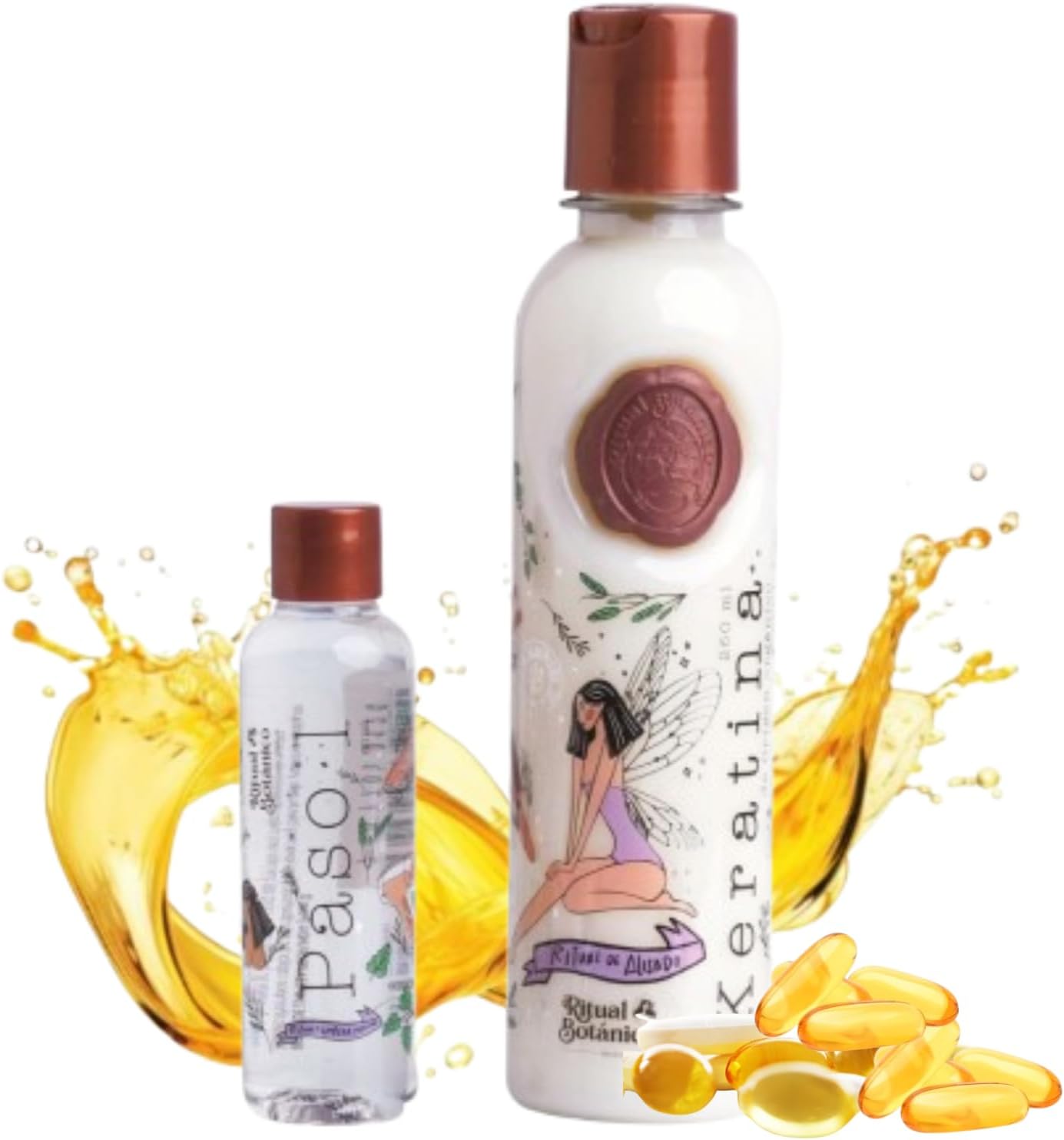 Botanico Keratin Organic Ritual 250ml - 12 Natural and Active Oils for Shine, Flexibility and Nutrition - Image 2