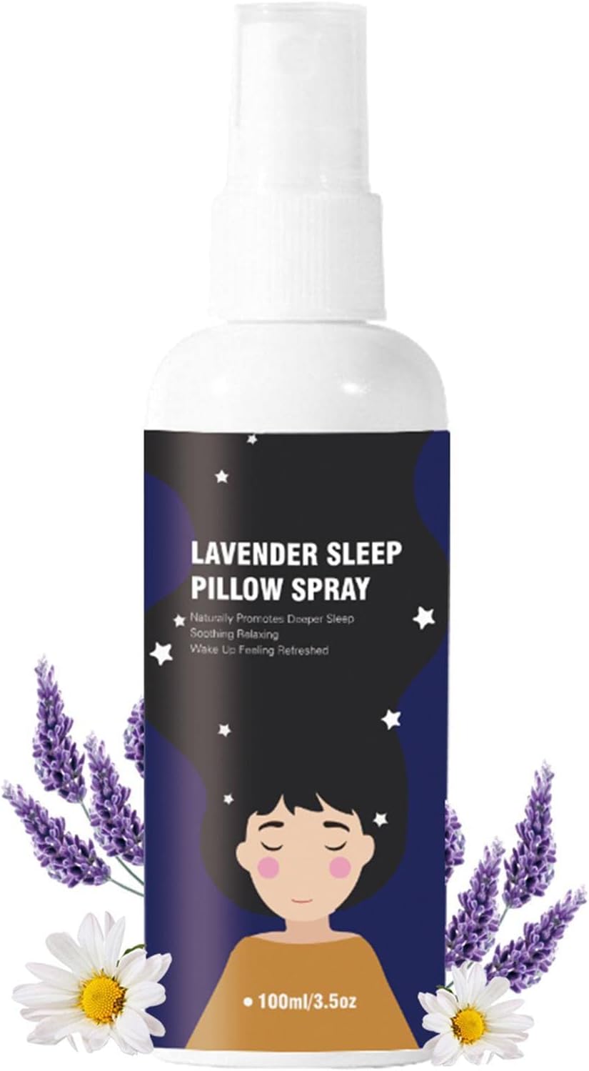 GIMOCOOL Lavender Sleep Spray - Relaxing Pillow Mist - Pure Lavender Essential Oil & Room Spray for Relaxation, 3.38 oz - Image 2