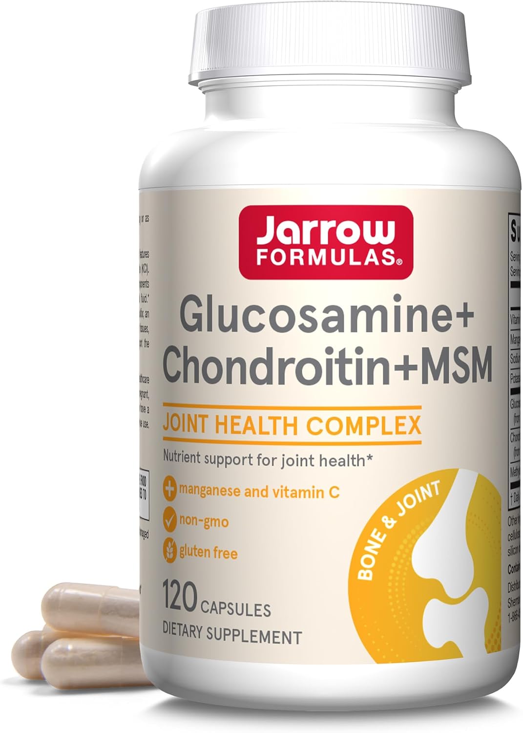 Glucosamine + Chondroitin + MSM - 120 caps - Image 2