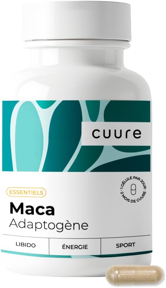 Maca Jaune - Cuure - Natural Root of Peru - Physical and Sports Perfomances - Fertility - Hormone Regulator - 60 Days - Packaged and Formulated in France - Image 2