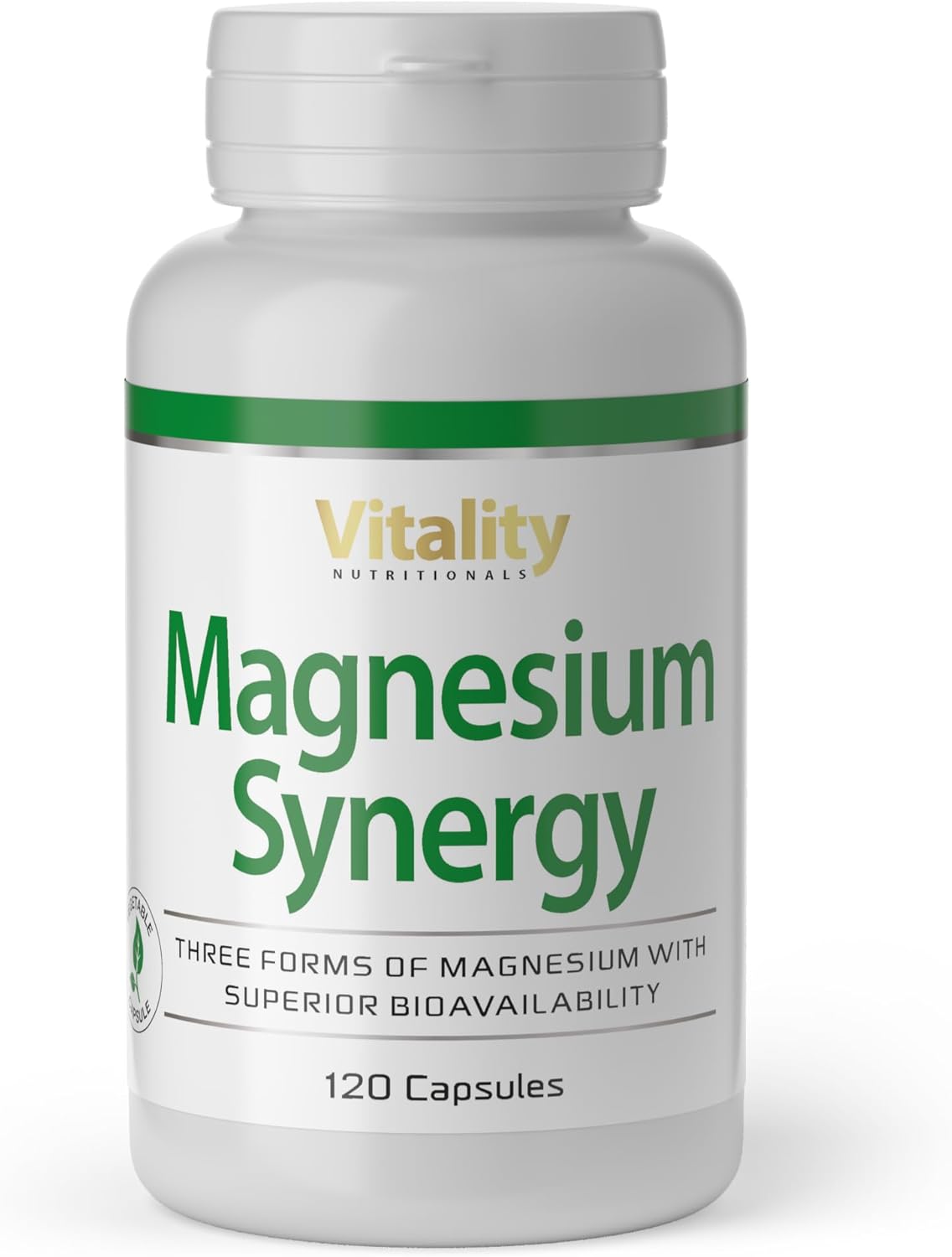Magnesium Complex, 3 Sources Magnesium (Glycinate, Malate and Citrate) and Vitamin B6 for Better Absorption. Reduces Fatigue, Normal Muscle Function. Vitality Nutritionals by VitaminExpress. - Image 2
