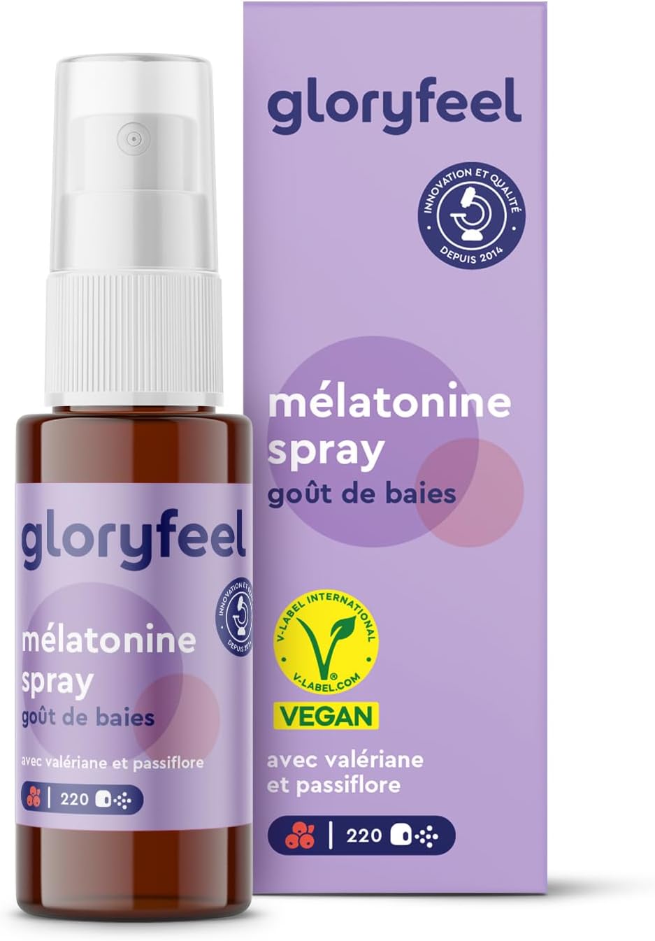 Melatonin Berries Spray - Premium: 5 Times Higher Dose* for 220 Days + Vitamins B6 & B1, Lavender, Valerian + Passion Flower - Sleep Spray Alcohol-free, Sugar Free and Vegan - Image 2