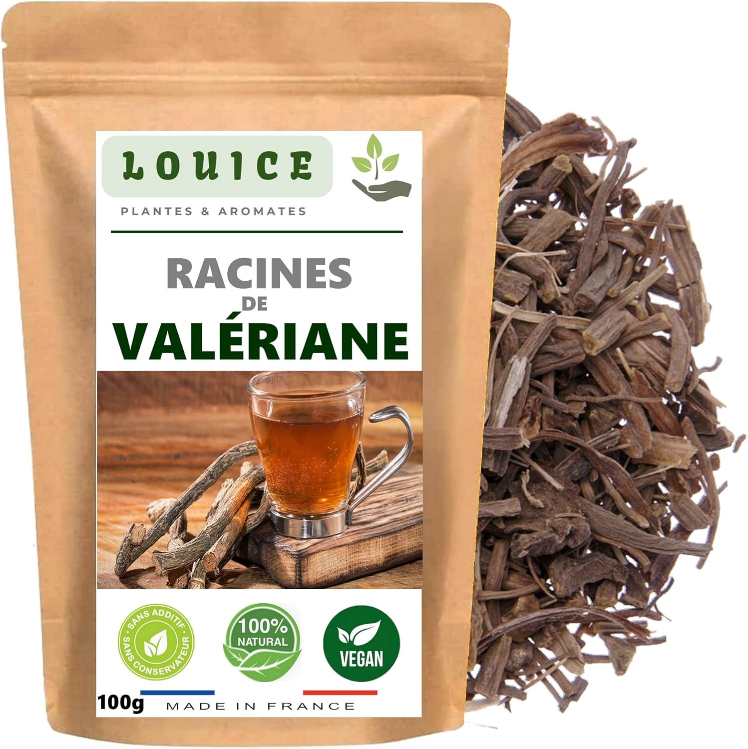 Valerian Roots 100g – A Natural Treasure for Soothing Infusions and Herbal Tea - Image 2