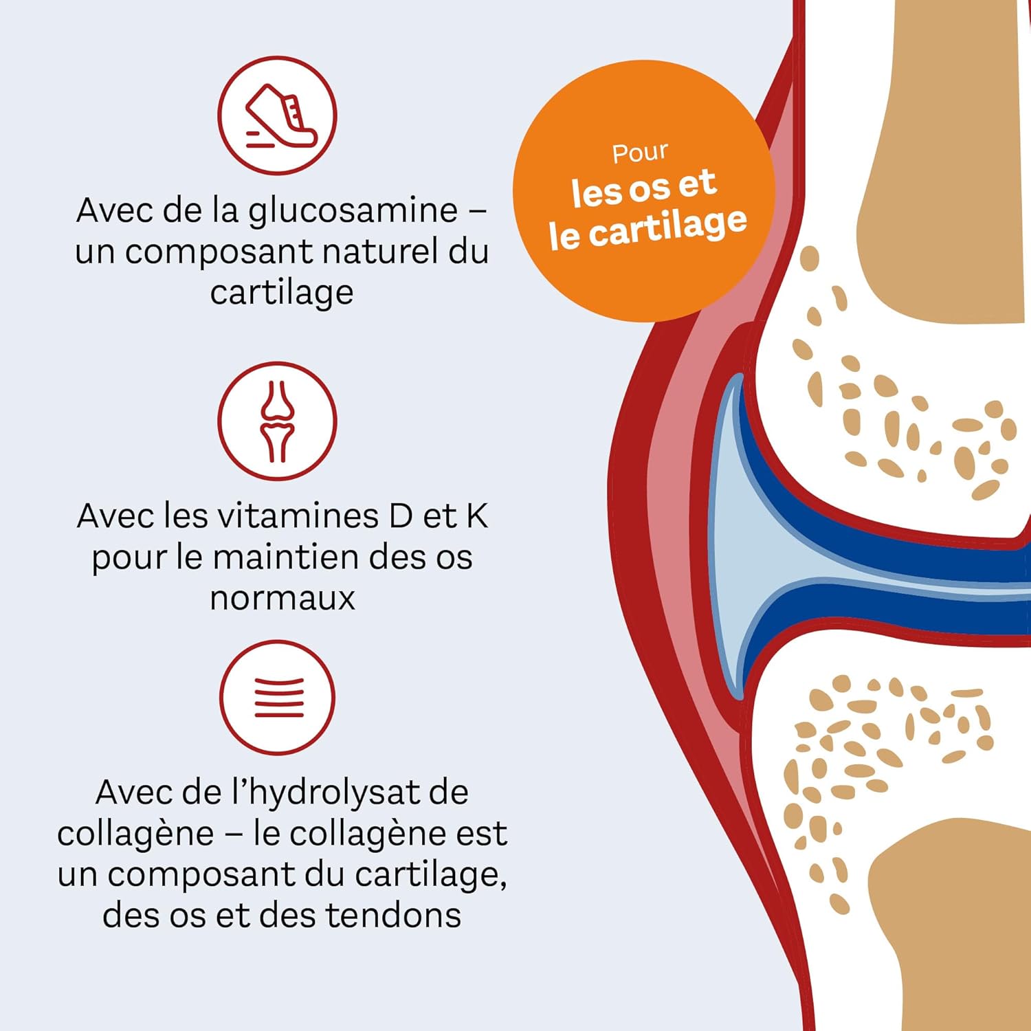 Doppelherz Glucosamine Complex 1550 - Collagen + MSM + Vitamin C - as a contribution to normal collagen formation for normal cartilage function - 120 capsules - Image 4