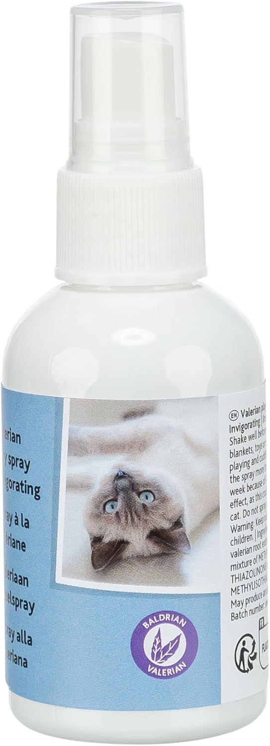 Spray ludique à la valériane TRIXIE – Spray stimulant pour chats – Favorise l'instinct de jeu – À l'extrait de valériane – Pour jouets et couchages – 50 ml – 42420 - Image 3