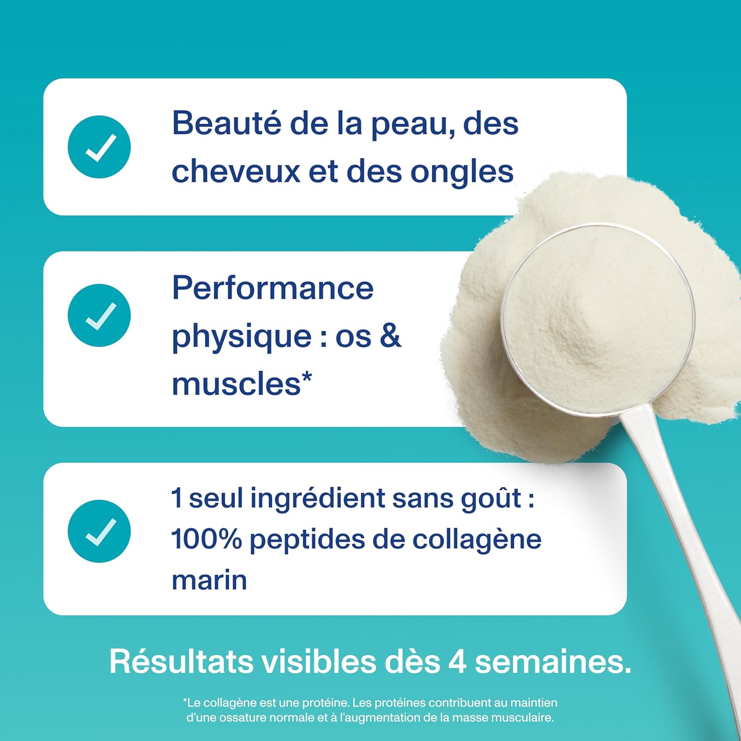 Vital Proteins Marine Collagen, Marine Collagen Powder (Type I), Hydrolyzed Collagen Skin, Hair, Nails, Bones, Muscles, Unflavored, Gluten Free. Dietary supplement, 221 g box. - Image 6