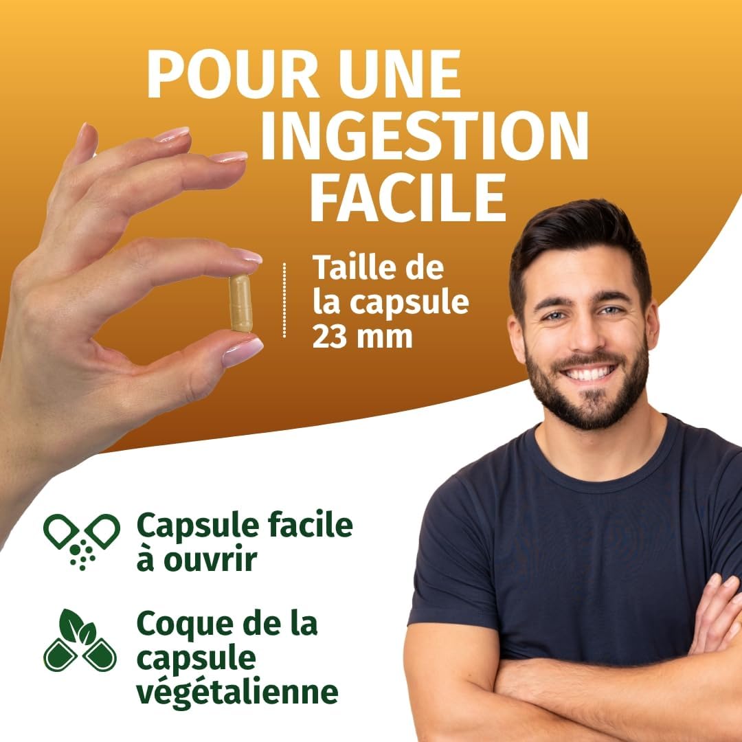 3-in-1 Maca Complex Black-Red-Gold – High Dosage: 112.000 mg Maca Powder (2.800 mg Extract (40:1)) – Stock for 2 Months – Vegan & Lab Tested – Green Natural - Image 5