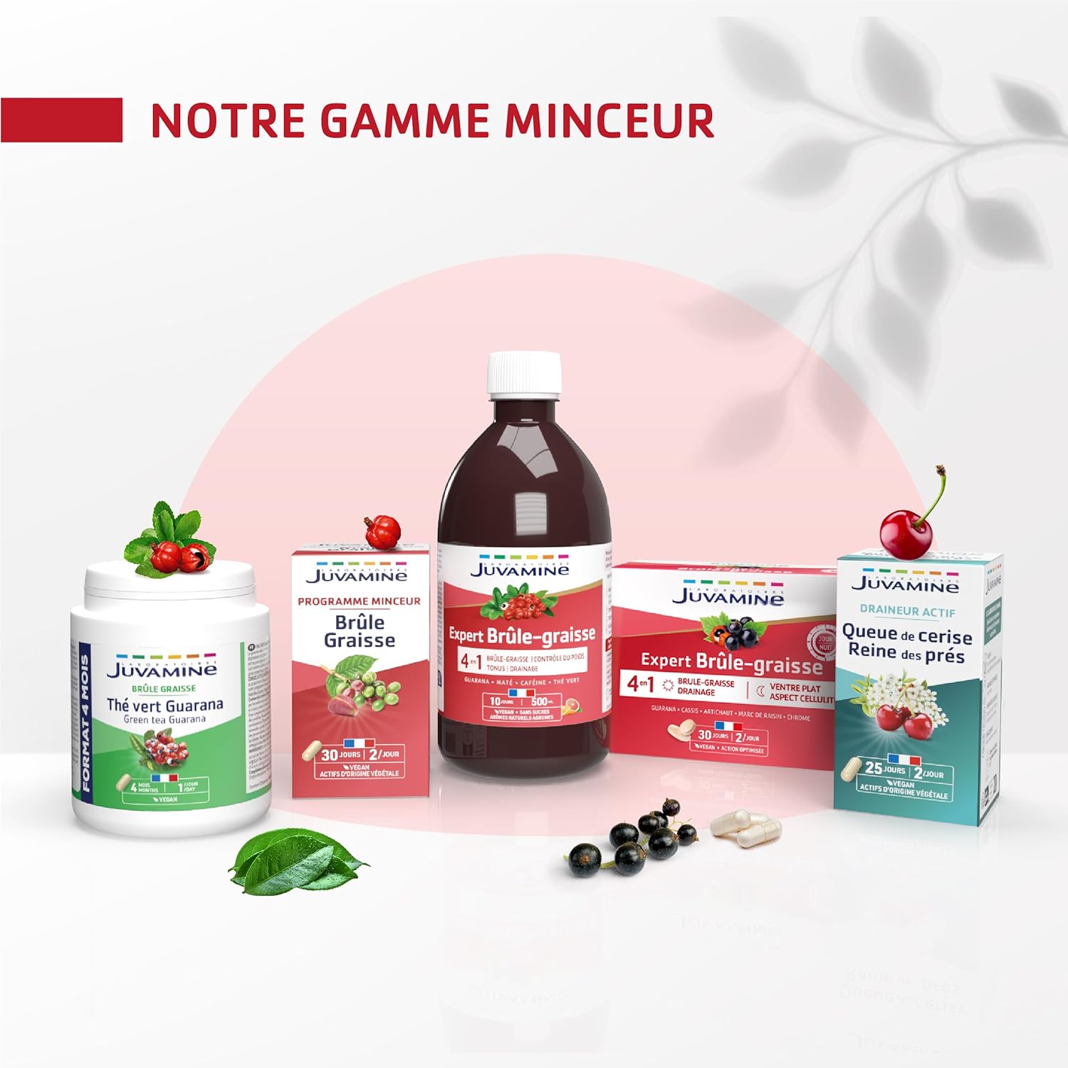 JUVAMINE - Expert Fat Burning Day and Night - Helps burn fat, eliminate toxins, reduce cellulite appearance and detoxify the liver - 2 x 30 tablets - Made in France - Image 9