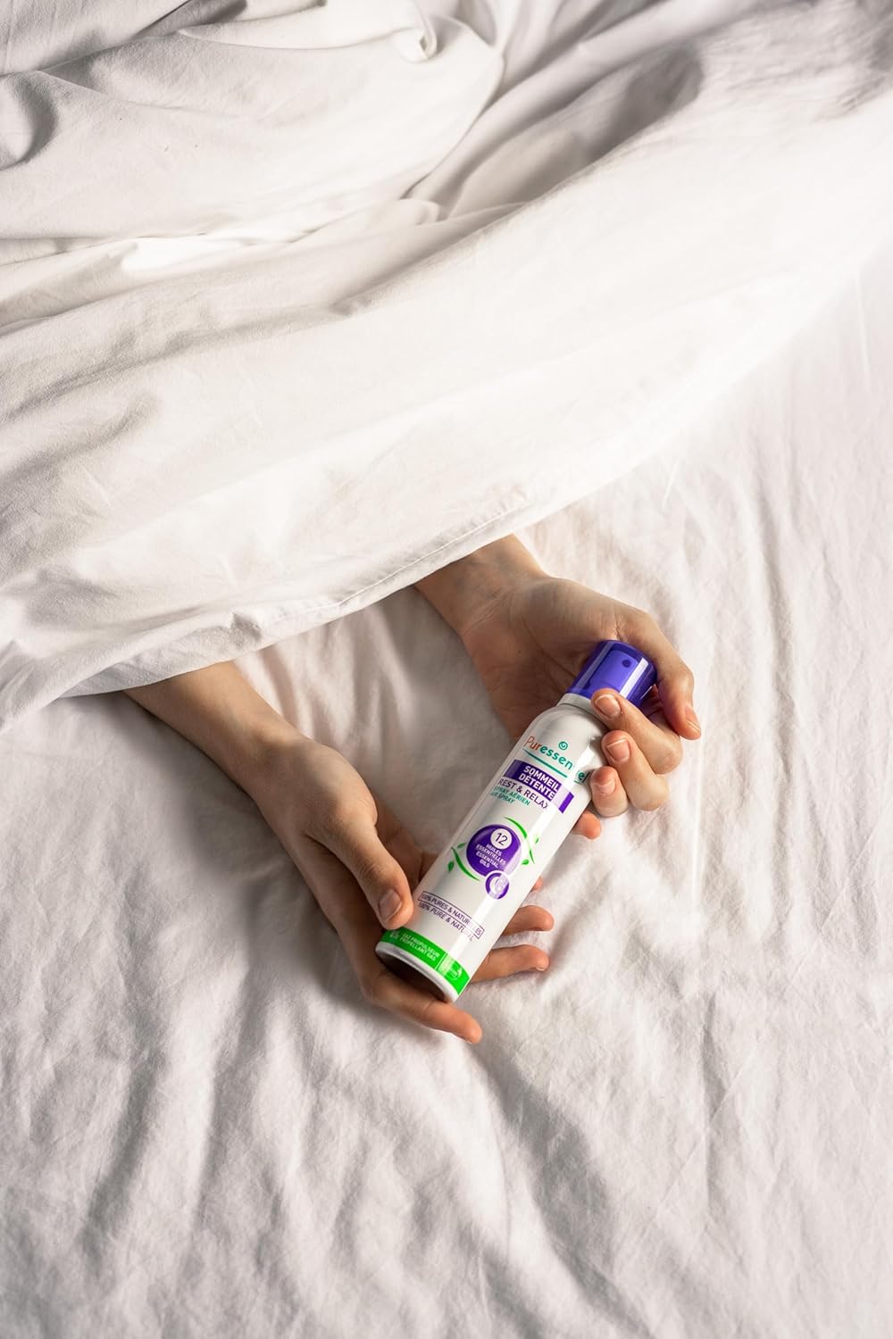 Puressentiel - Relaxation and Sleep - Air Spray with 12 Relaxing Essential Oils - 100% Pure and Natural - Improve Your Sleep Naturally - Pack of 2 x 75 ml - Image 7