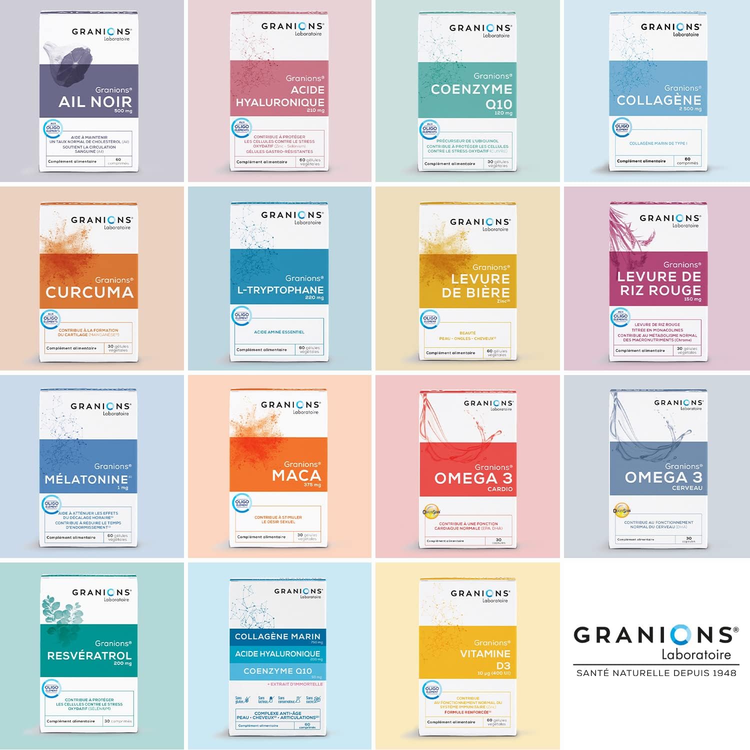 Melatonin GRANIONS | Adult Sleep Supplement | Melatonin 1mg Capsules with Magnesium | Sleeping Pills, Restful Sleep, Jetlag | Made in France | 60 Capsules - Image 8