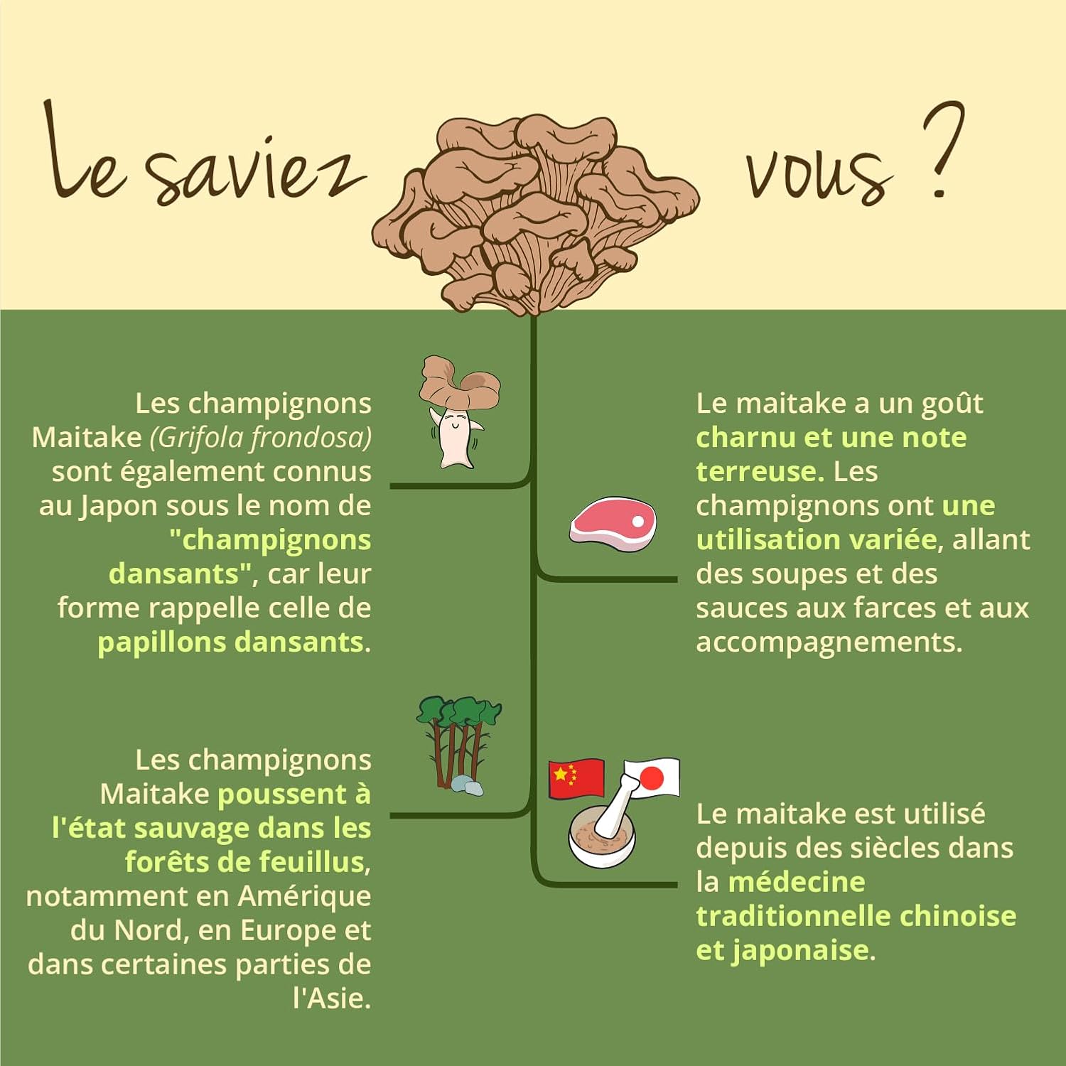 Maitake BIO Vegavero | High Dosage: 7500 mg | Standardized Extract to 50% Polysaccharides | Natural Antioxidant + Anti Stress | No Additives | 60 Capsules | Vegan - Image 6