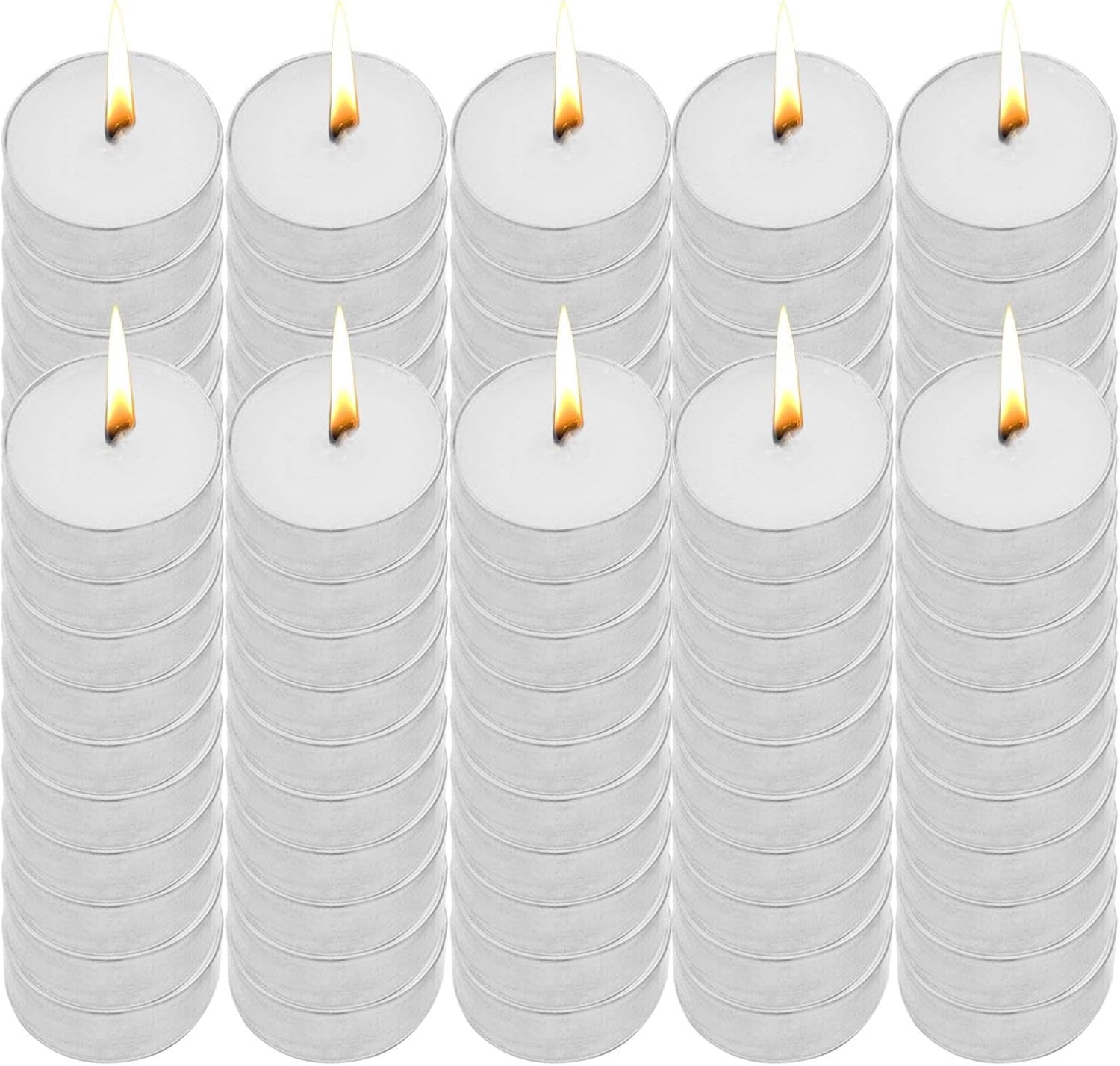 Smokeless Evening Primrose Bulbs Smokeless Warm White for Home, Travel, Crafts and Other Special Occasions - Pack of 100 - Image 6