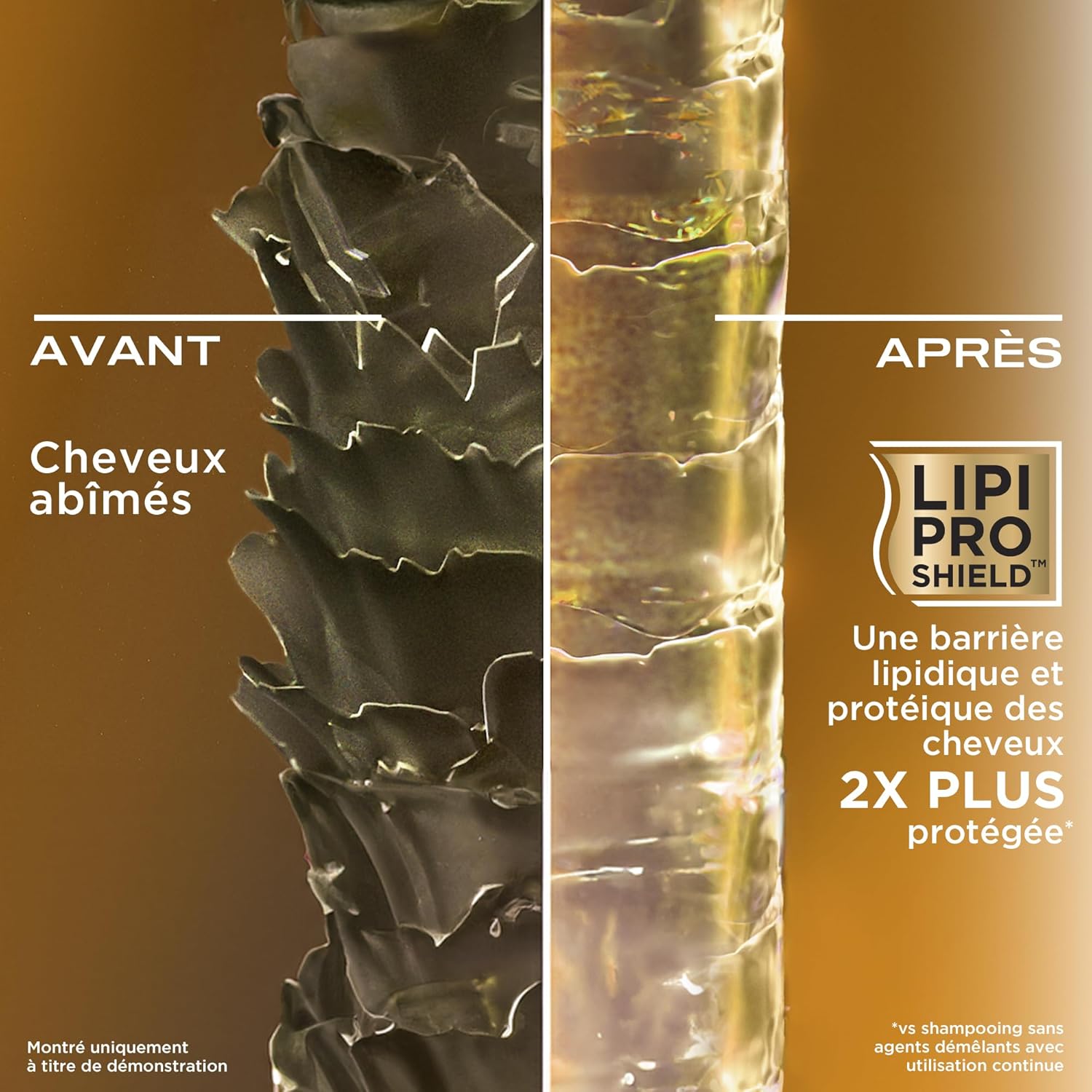 OGX | Brazilian Keratin Therapy Shampoo (385ml) – Keratin Smoothing Shampoo – Hair Care Paraben Free and Sulfated Surfactants Free - Image 5