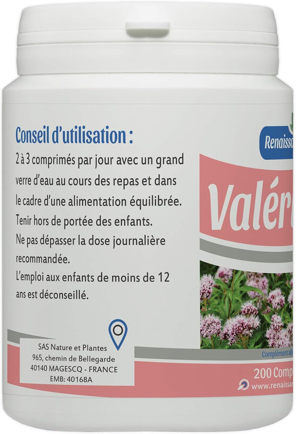 Valerian - 200 tablets dosed at 600 mg - Image 3