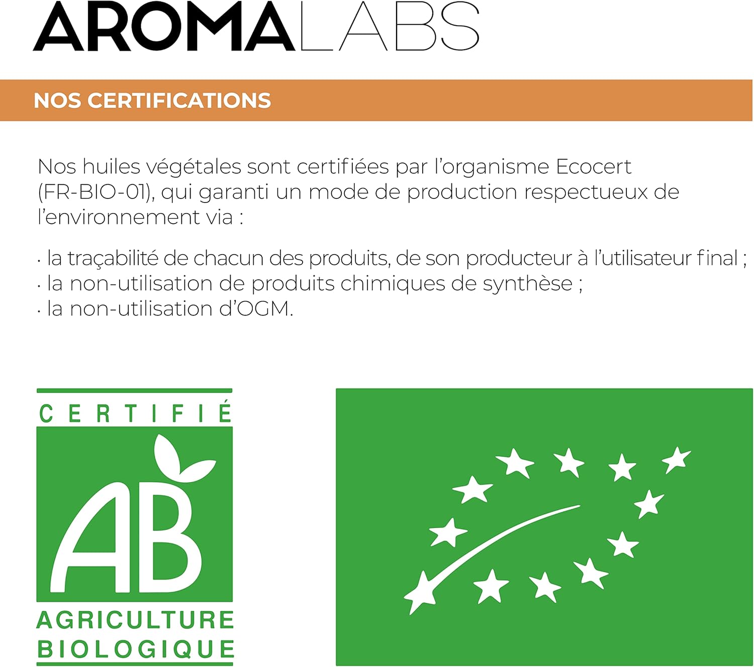 Organic Sweet Almond (Prunus dulcis) - 100 ml - Virgin and AB Certified Vegetable Oil - Aroma Labs - Made in France - Image 7