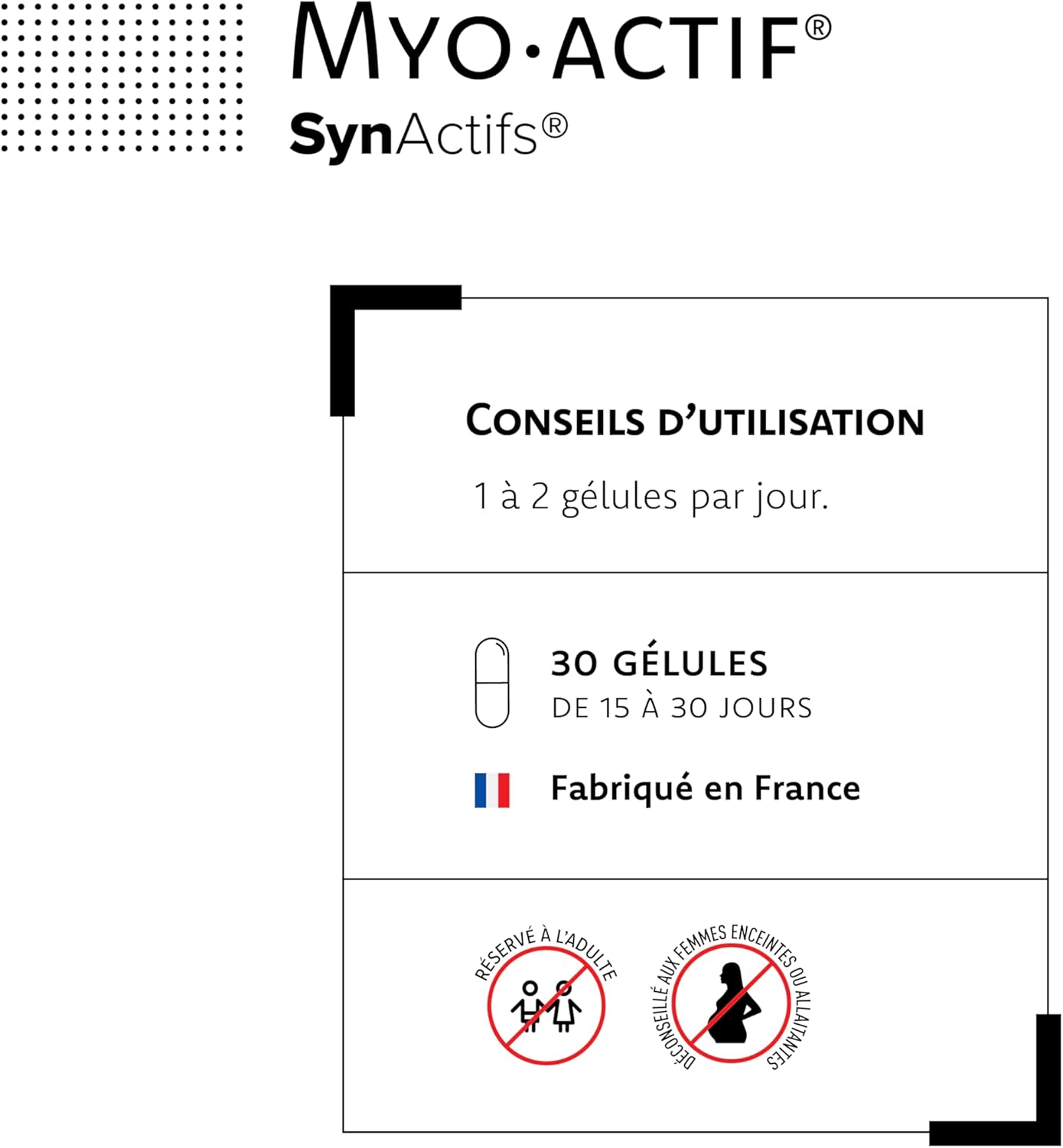 ARAGAN - Synactives Pack of 2 Myoactives - Dietary Supplement for Muscle Relaxation - Marine Magnesium, Coenzyme Q10, Valerian, Vitamins - 60 capsules - 1 month taken - Made in France - Image 7