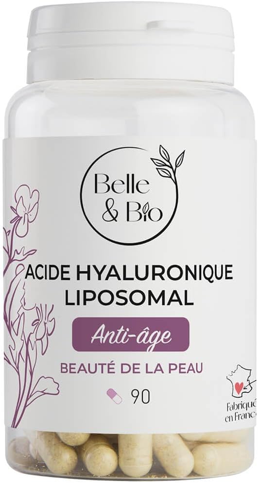 BELLE & BIO Liposomal Hyaluronic Acid – Made in France – Anti-Ageing – Beauty – 90 Capsules - Image 2