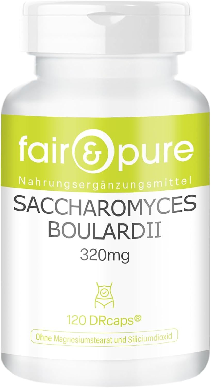 Fair & Pure - Saccharomyces boulardii - 120 capsules - 6.4 billion probiotic yeasts in the form of DRcaps - Image 2