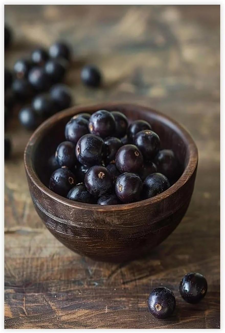 IADNG Açaí Poster sur toile pour décoration de chambre à coucher, cadeau 20 x 30 cm - Image 2