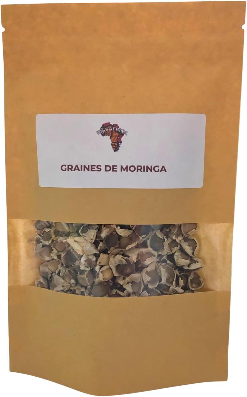 Moringa Seeds - Dried Whole Seeds - Natural Ingredient for Brew & Traditional Cooking - 50g - Image 2