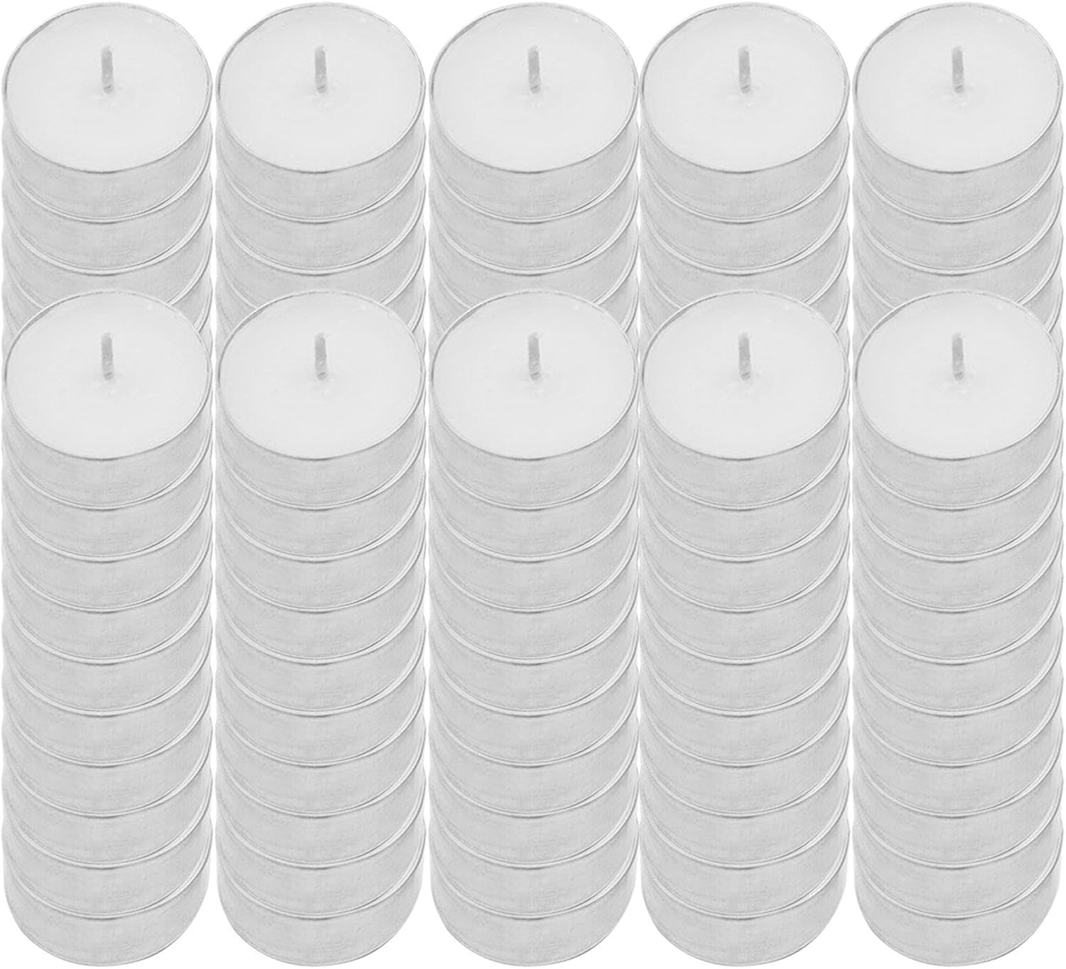 Smokeless Evening Primrose Bulbs Smokeless Warm White for Home, Travel, Crafts and Other Special Occasions - Pack of 100 - Image 2