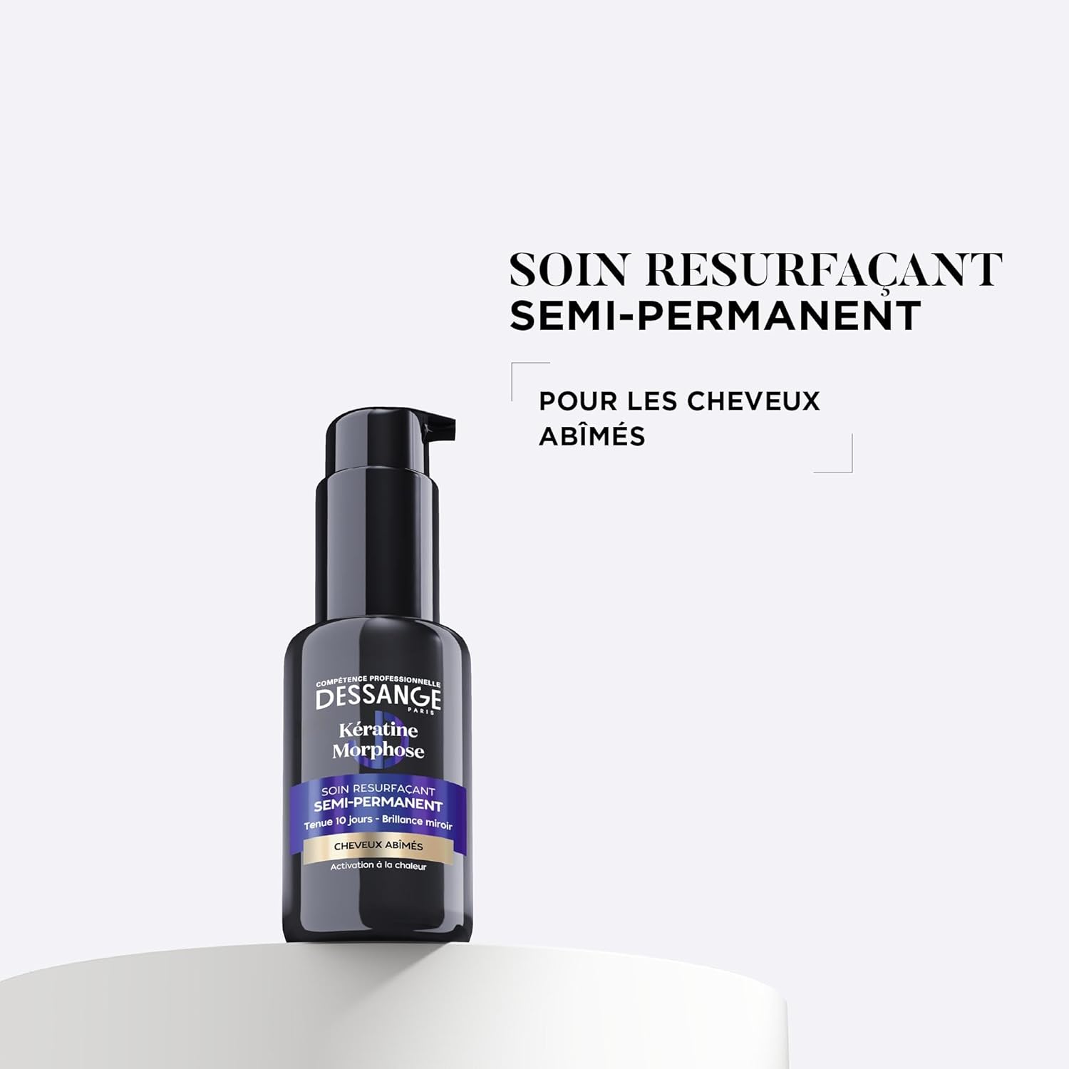 DESSANGE - Morphose Semi-Permanent Keratin Resurfacing Leave-In Hair Care - Seals & Waterproofs Hair Fiber - Damaged Hair - 50 ml - Image 3