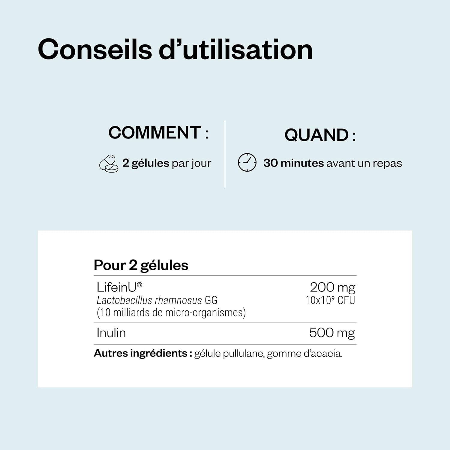 Lactobacillus Rhamnosus GG - Probiotic - Balance Microbiota and intestinal flora - Boosts the immune system - Stimulates the production of Lactobacillus - 60 capsules - Vegan - Supersmart - Image 6