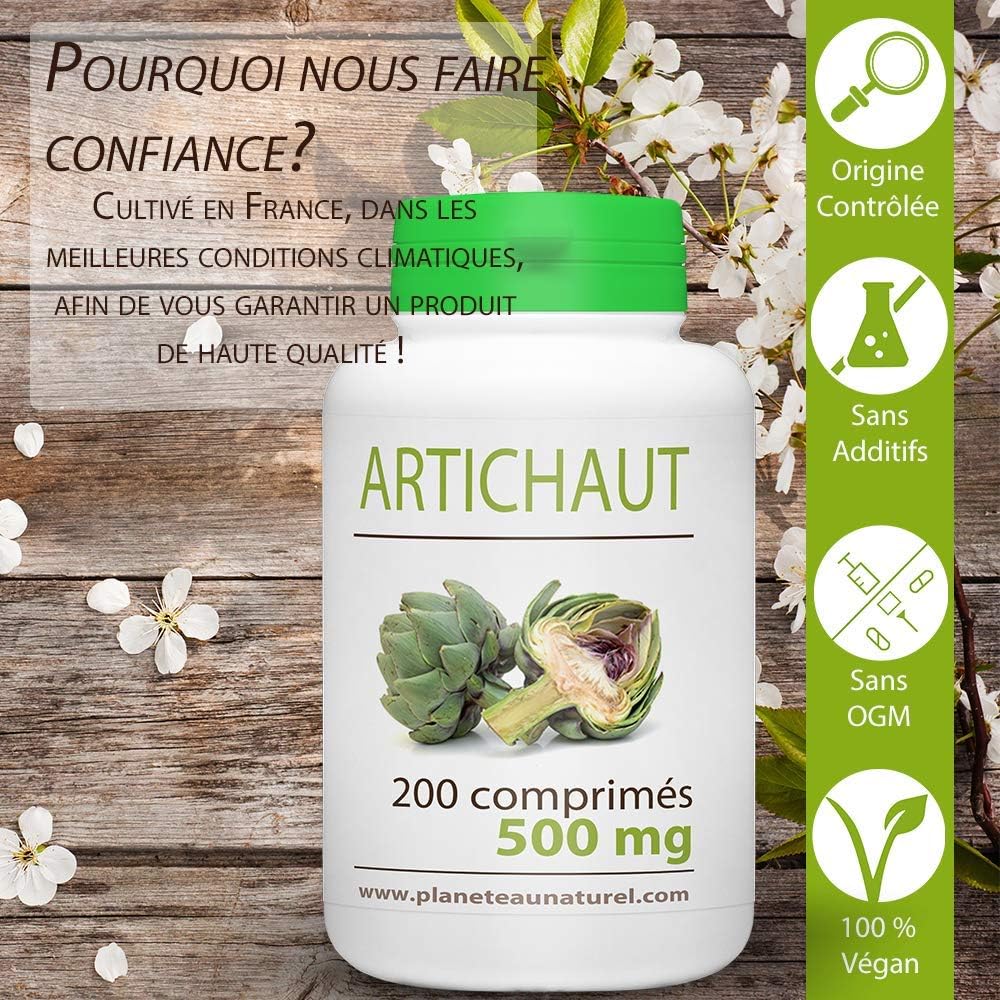 Artichoke - 500 mg - 200 tablets - Image 6