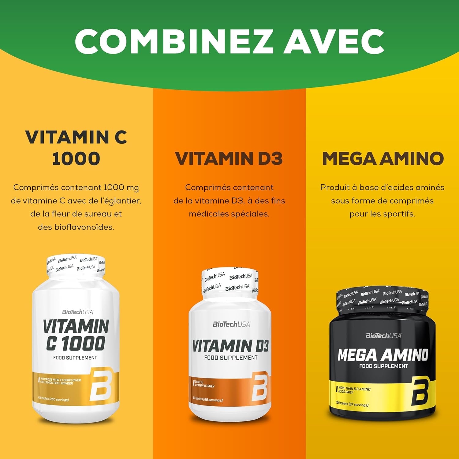 BioTechUSA Spirulina | Rich in Vitamins and Proteins | 3600mg Daily Dose | Suitable for Various Diets | 100 Tablets - Image 7