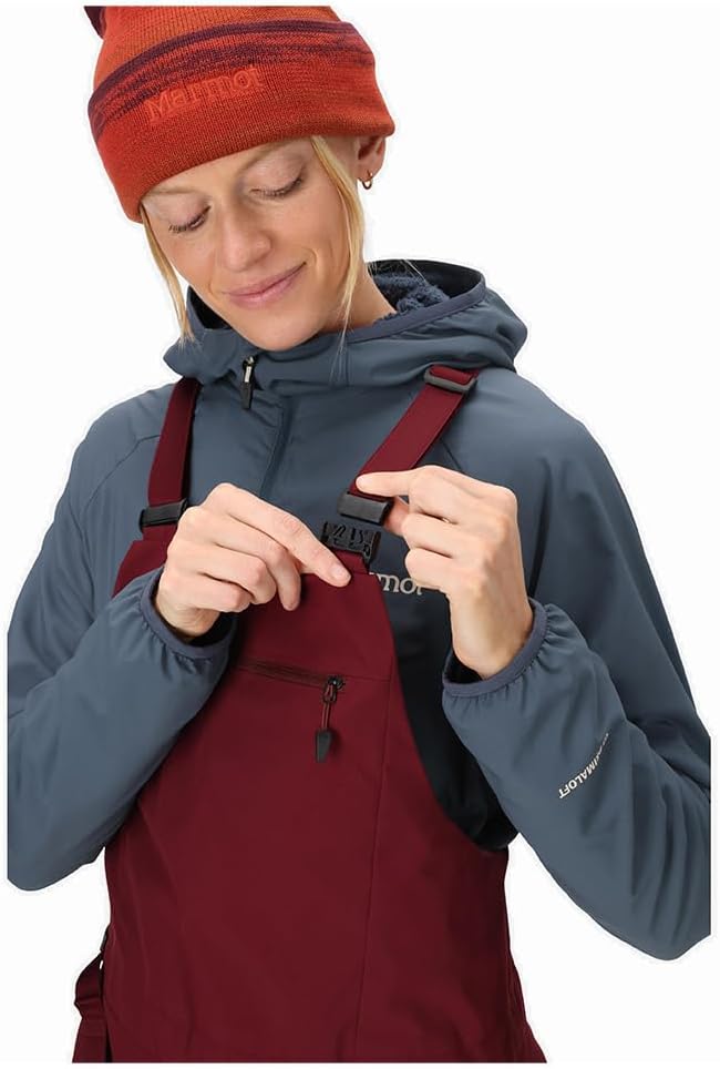 MARMOT Wm's Orion GORE-TEX BIB Outdoor Gear Waterproof Shell GORE‑TEX Acai Berry L - Image 8