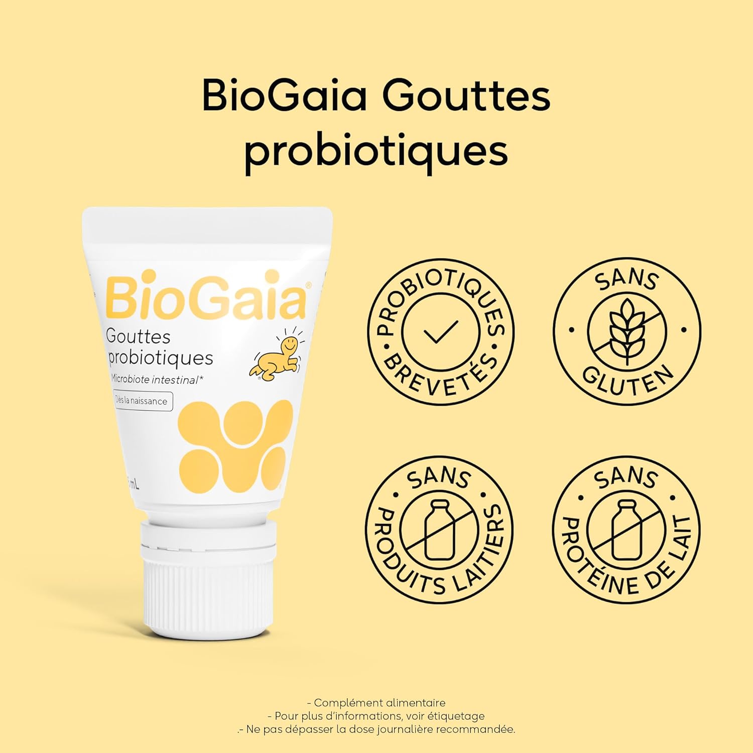 BioGaia Probiotic Drops for Babies & Infants | Gut Flora Balance | Probiotic Based Food Supplement | Contains L. reuteri Protectis | 5ml Bottle - Pack of 1 - Image 8