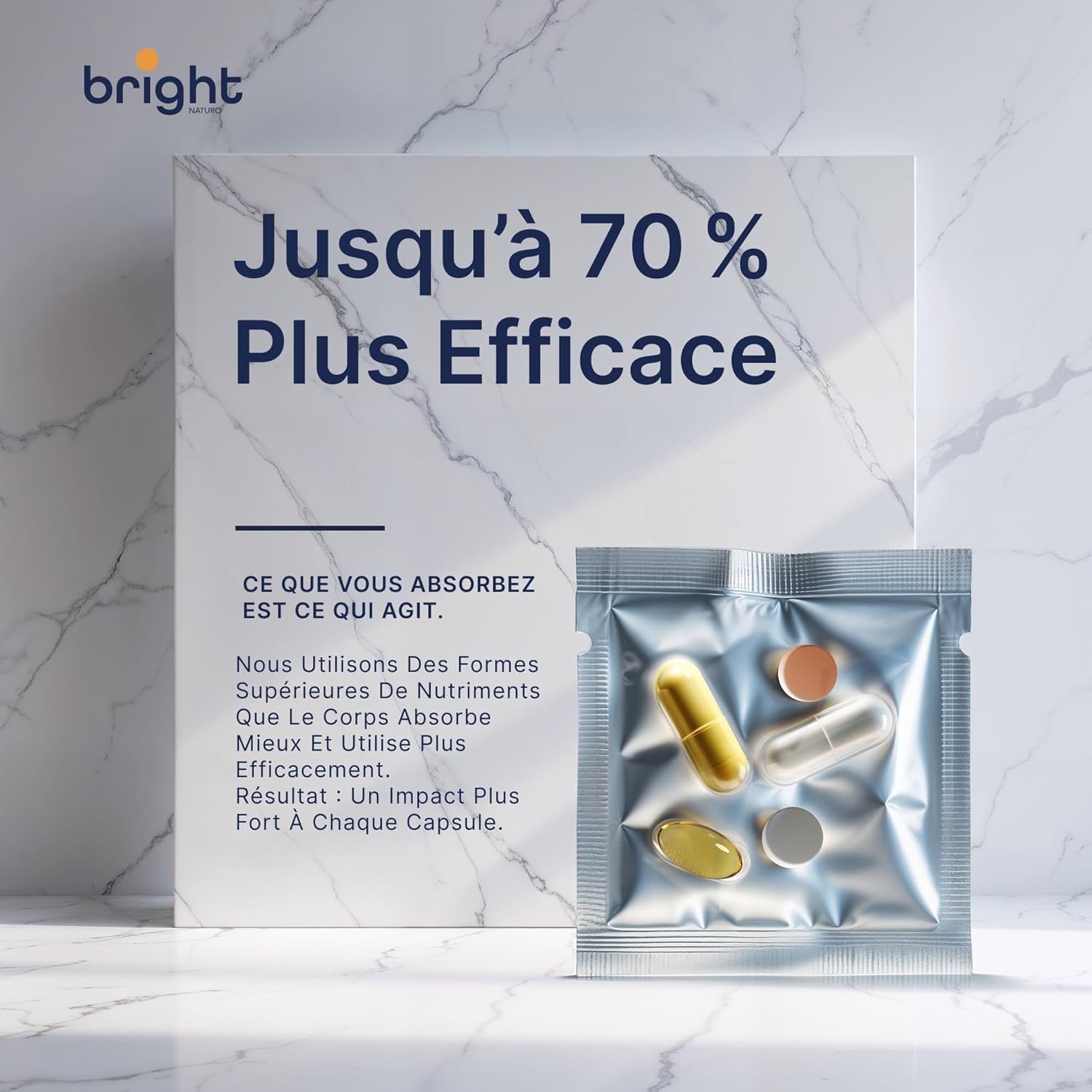 Hydrolyzed Marine Collagen with Hyaluronic Acid and Chelated Magnesium - Premium Capsules for Skin, Joints, Heart & General Wellness | For 2 Months (56 Daily Doses) - Image 5