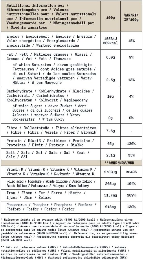 NaturaleBio Organic Spirulina Algae Powder 100 g. Natural and Pure, Grown in tropical regions. Ideal in drinks and smoothies or recipes. Suitable for vegetarian and vegan diets. - Image 10