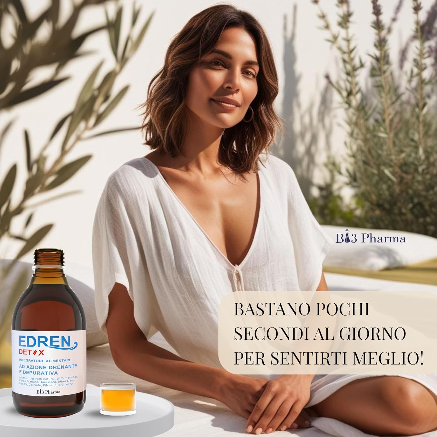 Edren Detox Draining Strong Slimming | Helps Contraster Retention and Swelling | Bromelain Strong Drain Promotes Lightness and Fluid Drainage | Liver and Kidney Detox Support | Citrus Taste - Image 5