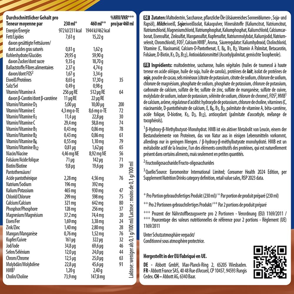 Ensure NutriVigor Protein Supplement, 27 Vitamins and Minerals and HMB for Healthy and Balanced Diet (Chocolate, 1 x 850 g) - Image 8