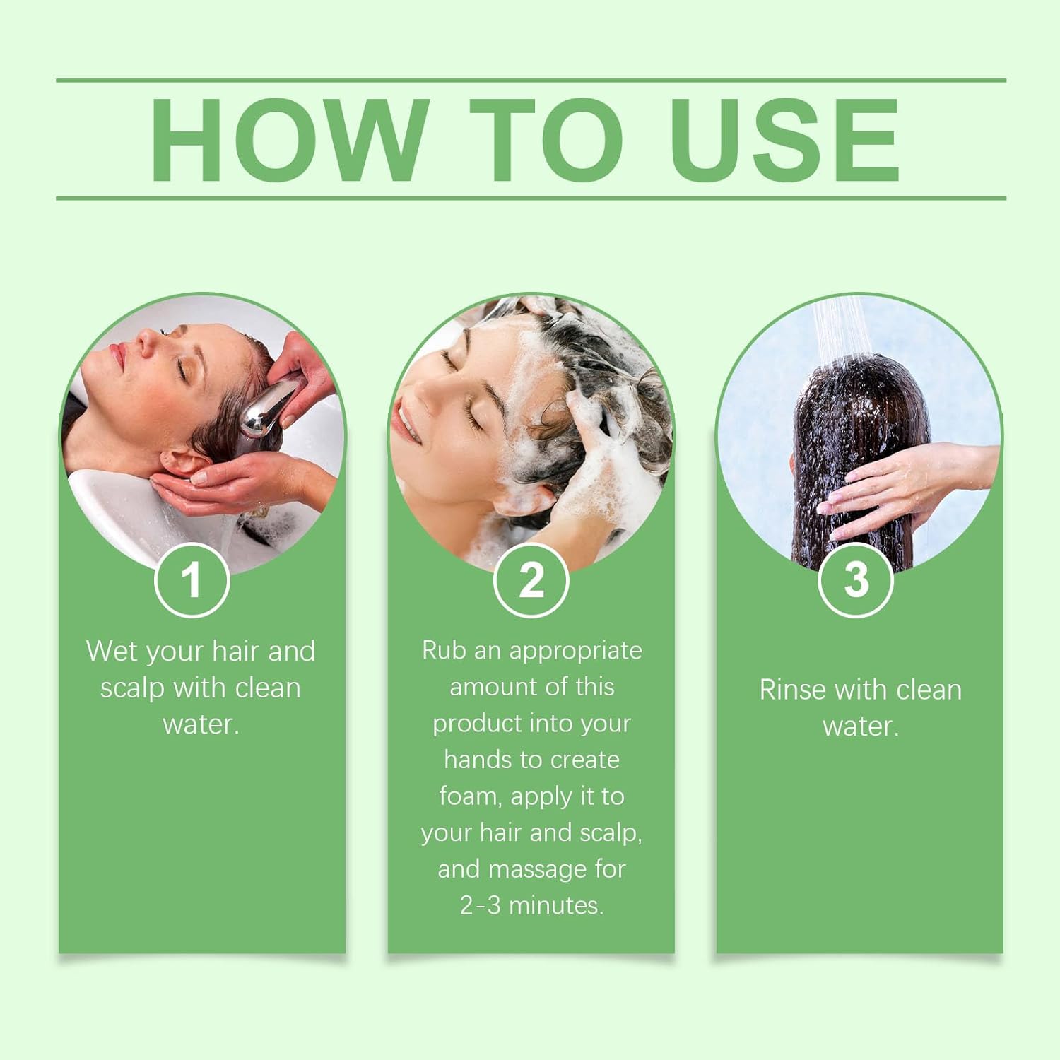 Organic Rosemary Shampoo 100ml, Hydrolyzed Keratin Shampoo with Rosemary, Organic Rosemary Shampoo for Thinning Hair for Women and Men, Nourishes and Strengthens Hair (3pc) - Image 7