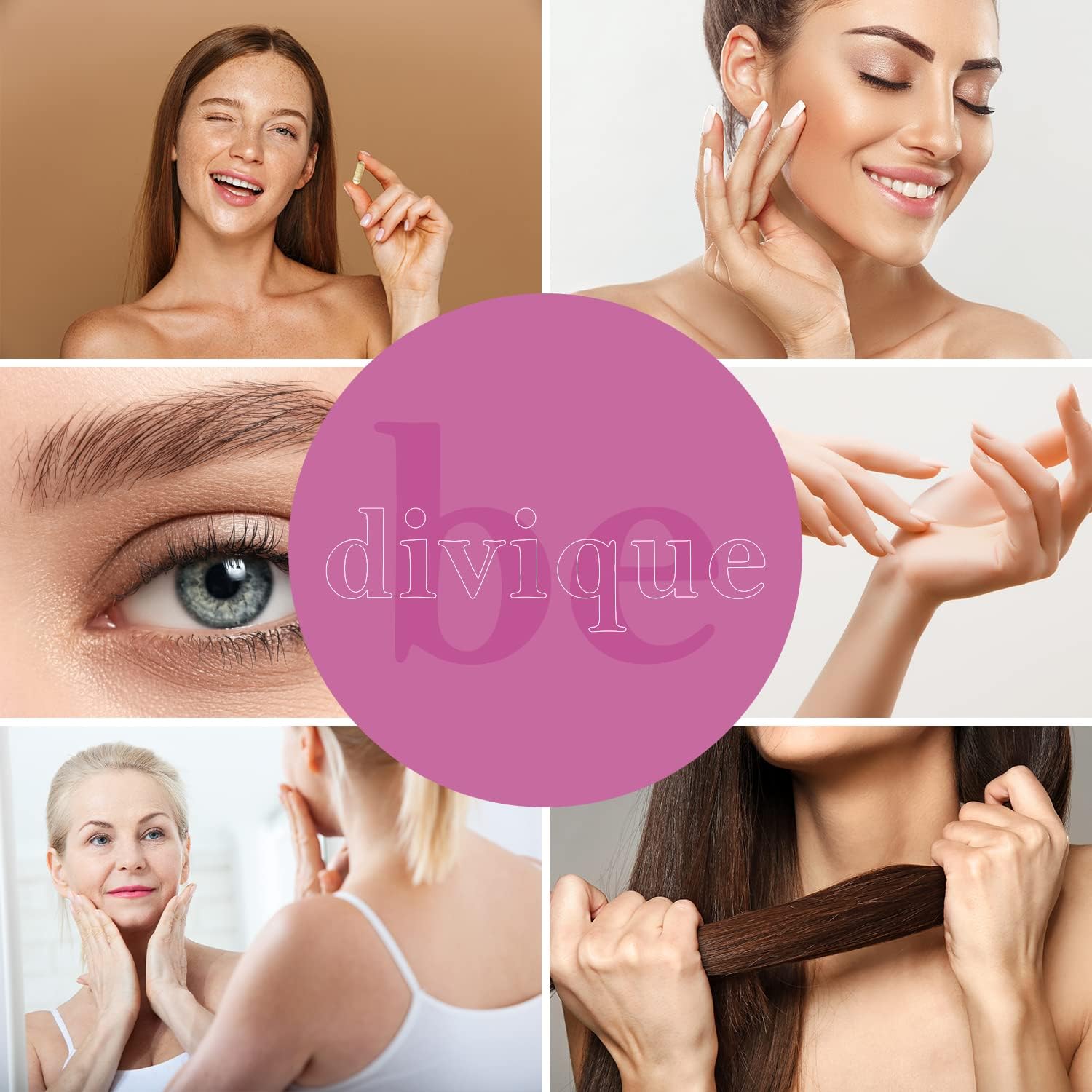 Collagen and Hyaluronic Acid 270 Capsules - Multicollagen Type 1, 2, 3, 5, 10 - with Hyaluronic Acid, Vitamin C, Biotin and Selenium Zinc - Image 10