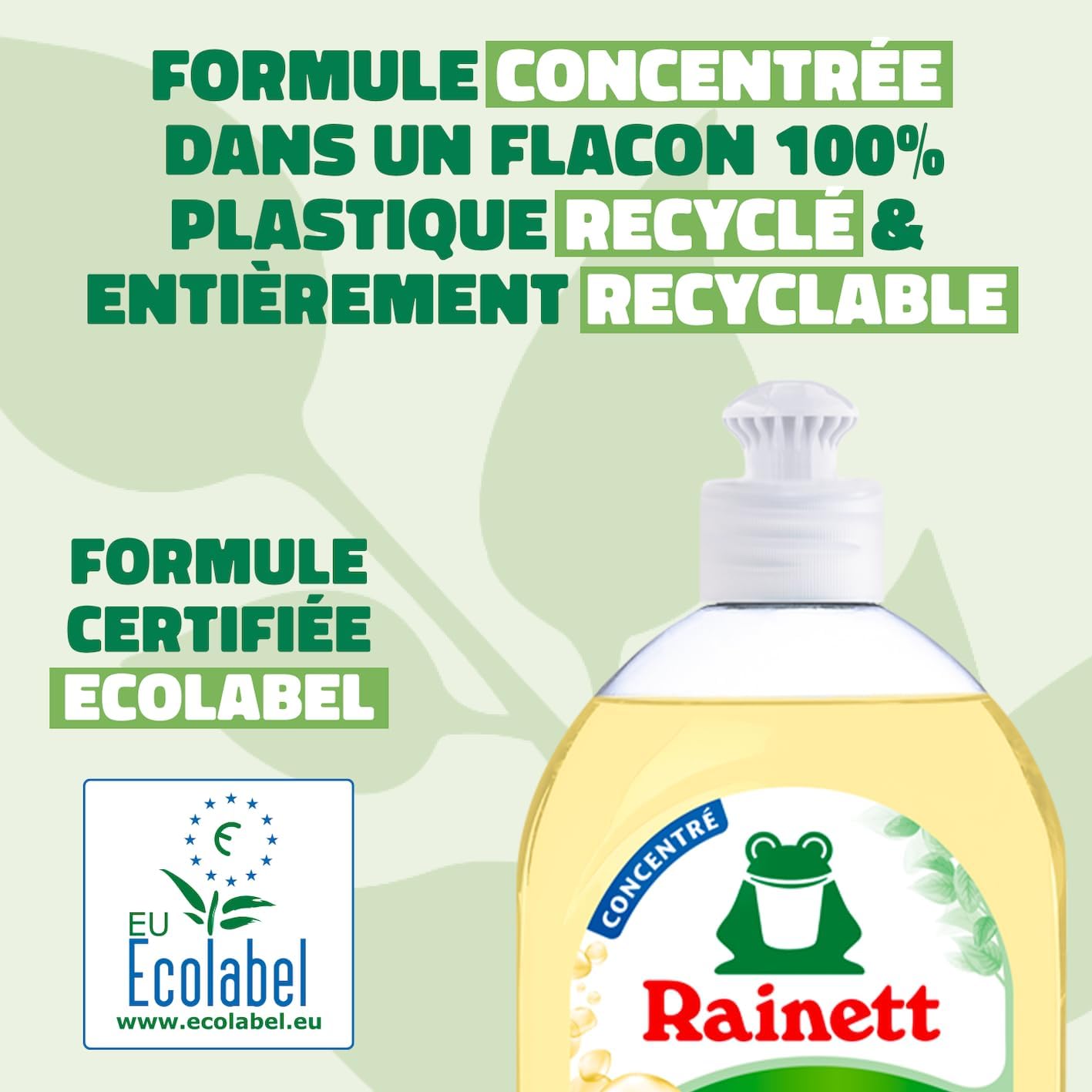 RAINETT - Ginger Hand Wash Liquid - Concentrated Super-Degreasing Formula - Dermatologically Tested - Recycled & Recyclable Bottle - Ecolabel - Compact Size - 500 ml - Image 5