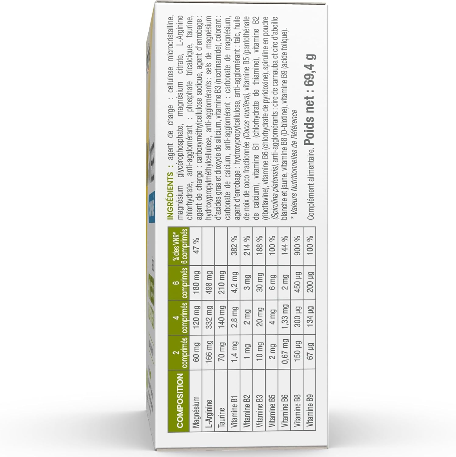 D-STRESS SYNERGIA SYNERGIA COMPREMÉS 3 + 1 FREE SYNERGIA PRODUCT | 3rd Generation Magnesium + Taurine + Arginine + B Vitamins | Manages Daily Stress and Reduces Fatigue | LABORATOIRE SYNERGIA - Image 5