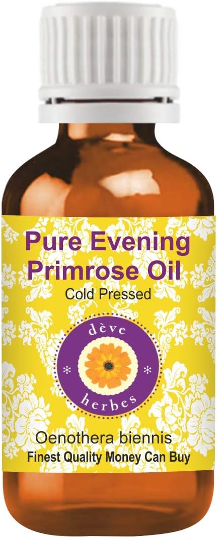 Deve Herbes Evening Primrose Oil (Oenothera biennis) 100% Natural Cold Pressed Therapeutic Grade Evening Primrose Oil for Personal Care 5ml - Image 2