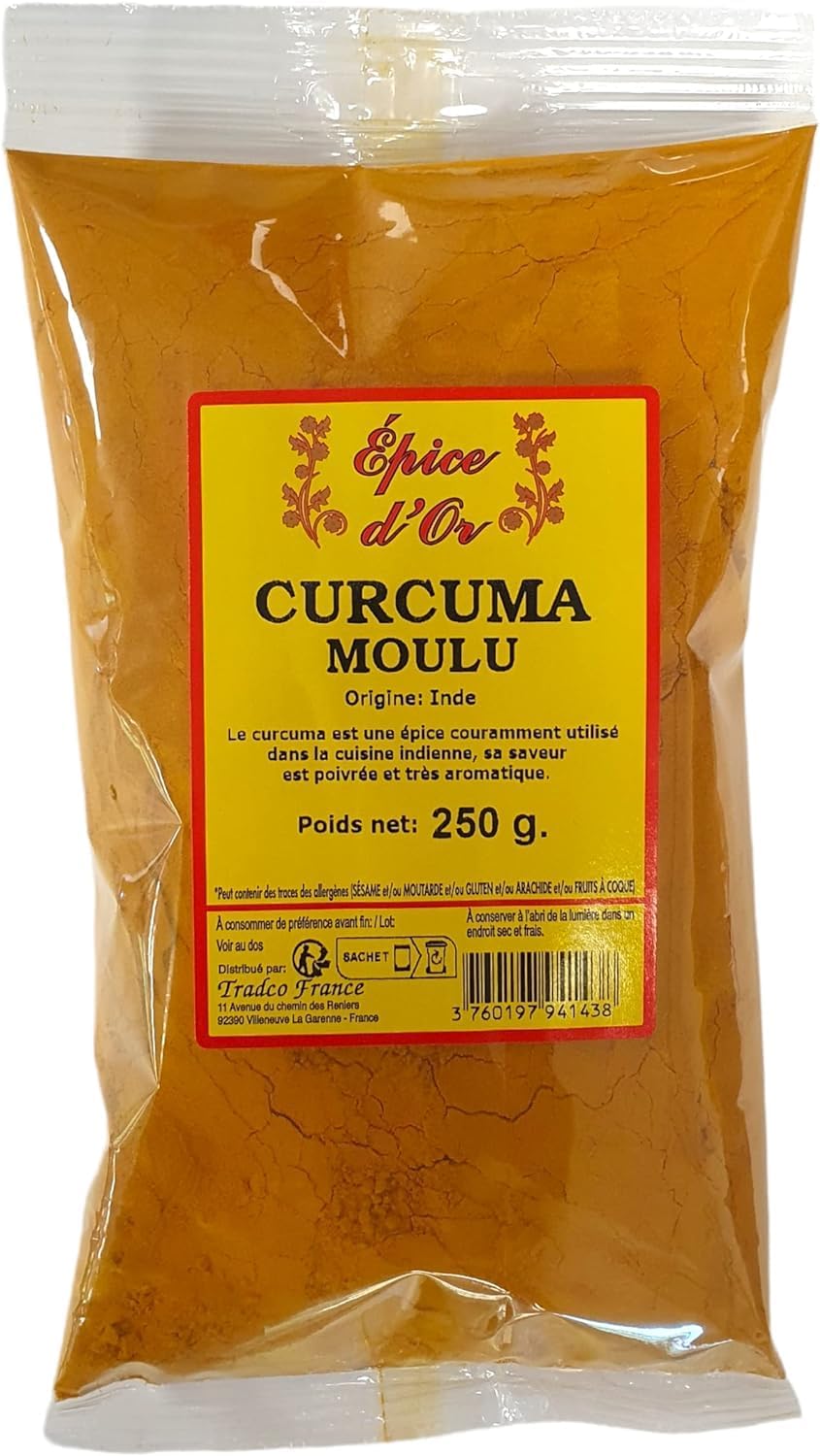 Ground Turmeric 250g - Golden Spice, Pure and Natural, Vegan, No Dyes, No Additives or Preservatives. - Image 2