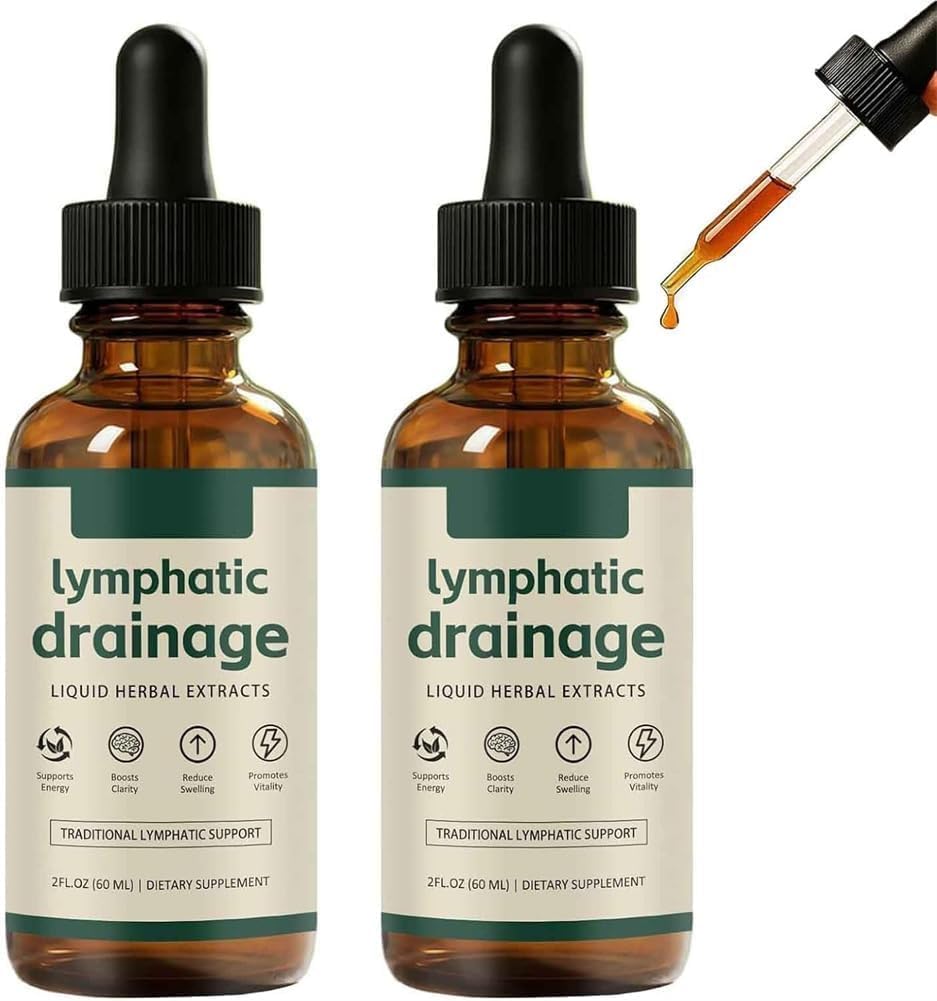 Lymphatic Drainage Drops, Lymphatic Wellness Drops, Lymphatic System Support, Natural Plant Blends, Fast & Effective for Women & Men (2) - Image 2