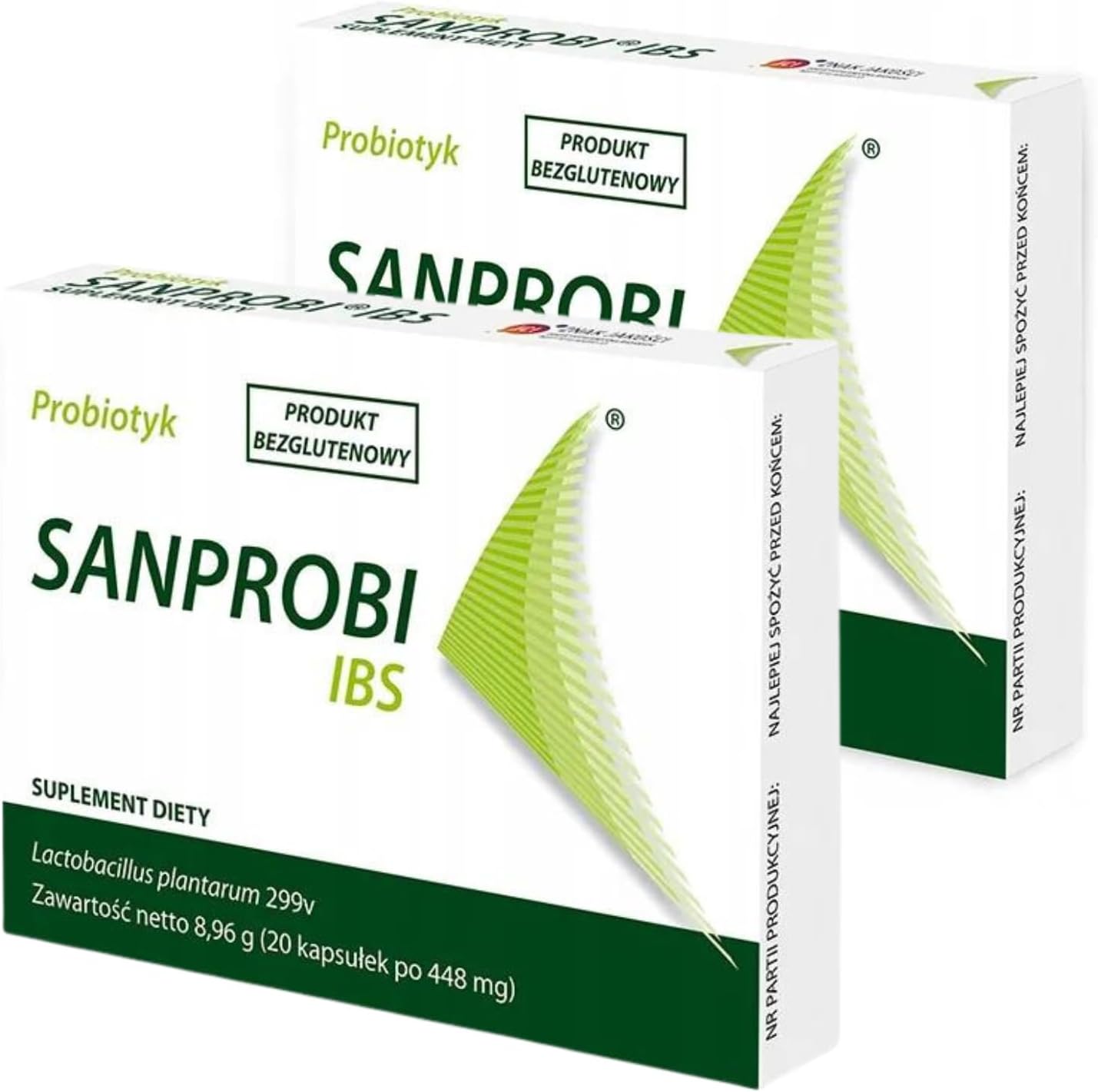 SANPROBI IBS x 2 Packungen: Innovatives Probiotikum für die Gesundheit des Darms - 10 Milliarden CFU Lactiplantibacillus plantarum 299v in jeder Kapsel! - Image 2