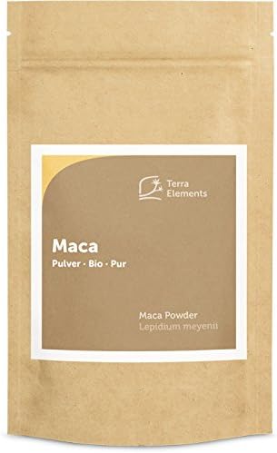 Terra Elements Organic Maca Powder 125g I Yellow Maca Root from Peru I 100% Pure I Vegan I Raw Quality - Image 2