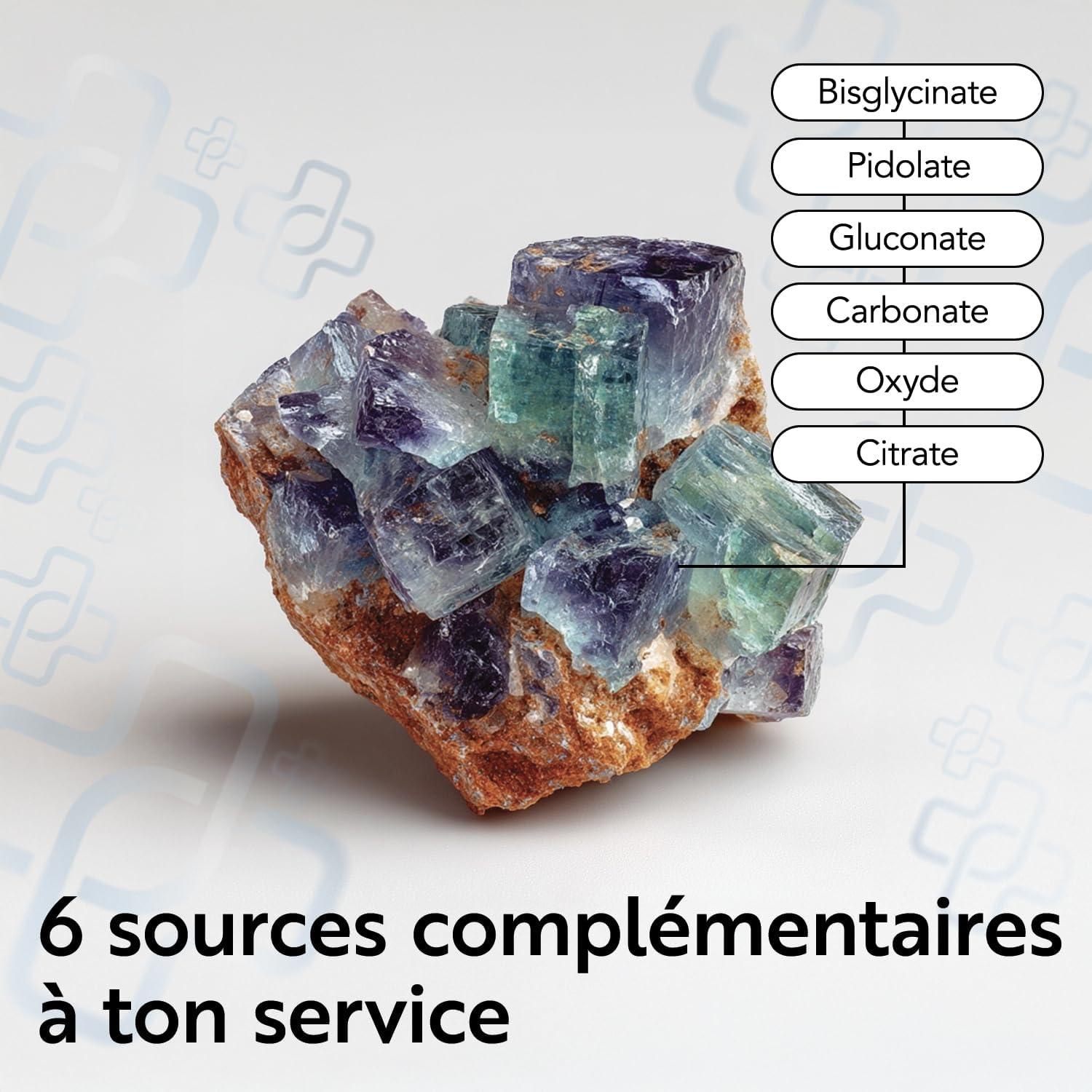 Magnesium Complex 6 Sources – 300 mg per day, High Bioavailability – 360 PiùLife Capsules with Magnesium Bisglycinate, Citrate, Pidolate – Energy, Sleep, Muscles - Image 4