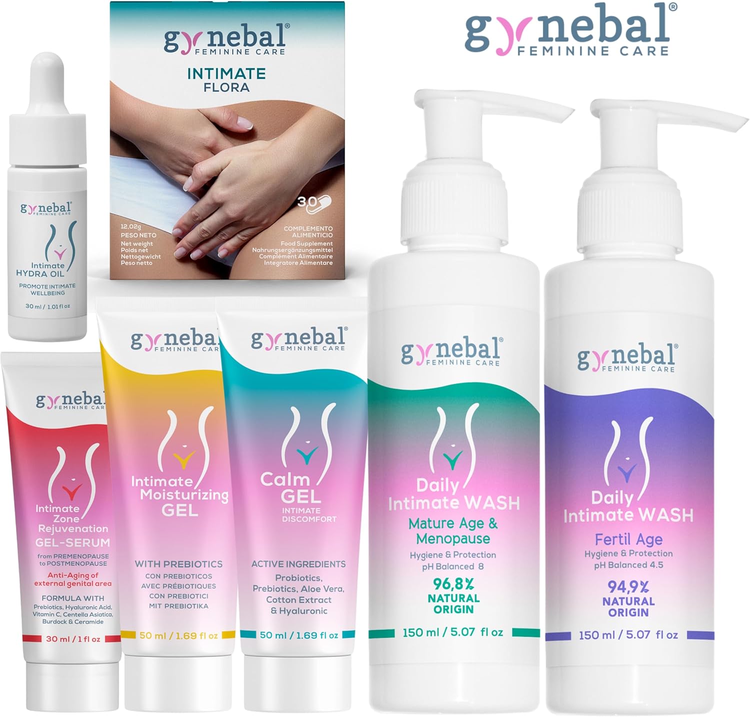 GYNEBAL CALM Intimate Gel with PREBIOTICS - Moisturizing Gel for Vaginal Dryness, Anxiety and Discomfort - Supports Vaginal Flora - External Use for Women (50 ml) - Image 9